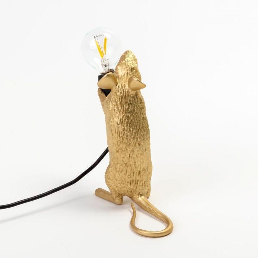 Lampa MOUSE STEP złoty Seletti Eye on Design