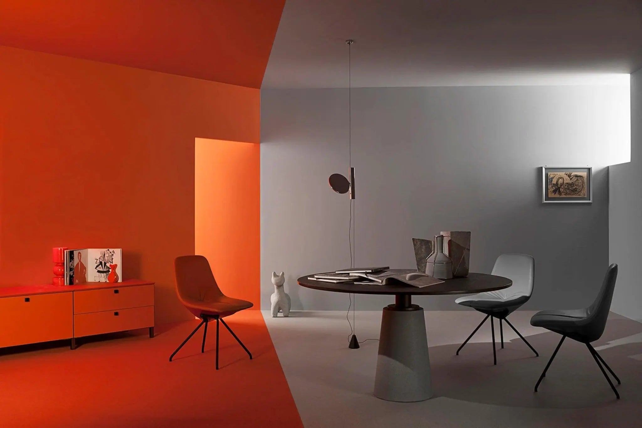 Lampa wisząca OK czarny – Flos