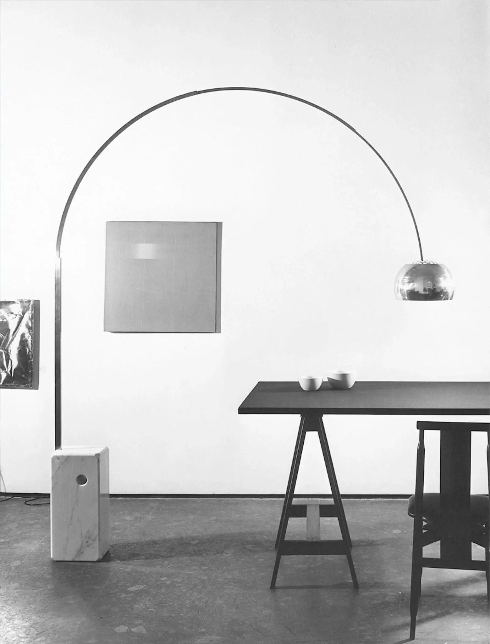 Lampa podłogowa ARCO LED marmur – Flos
