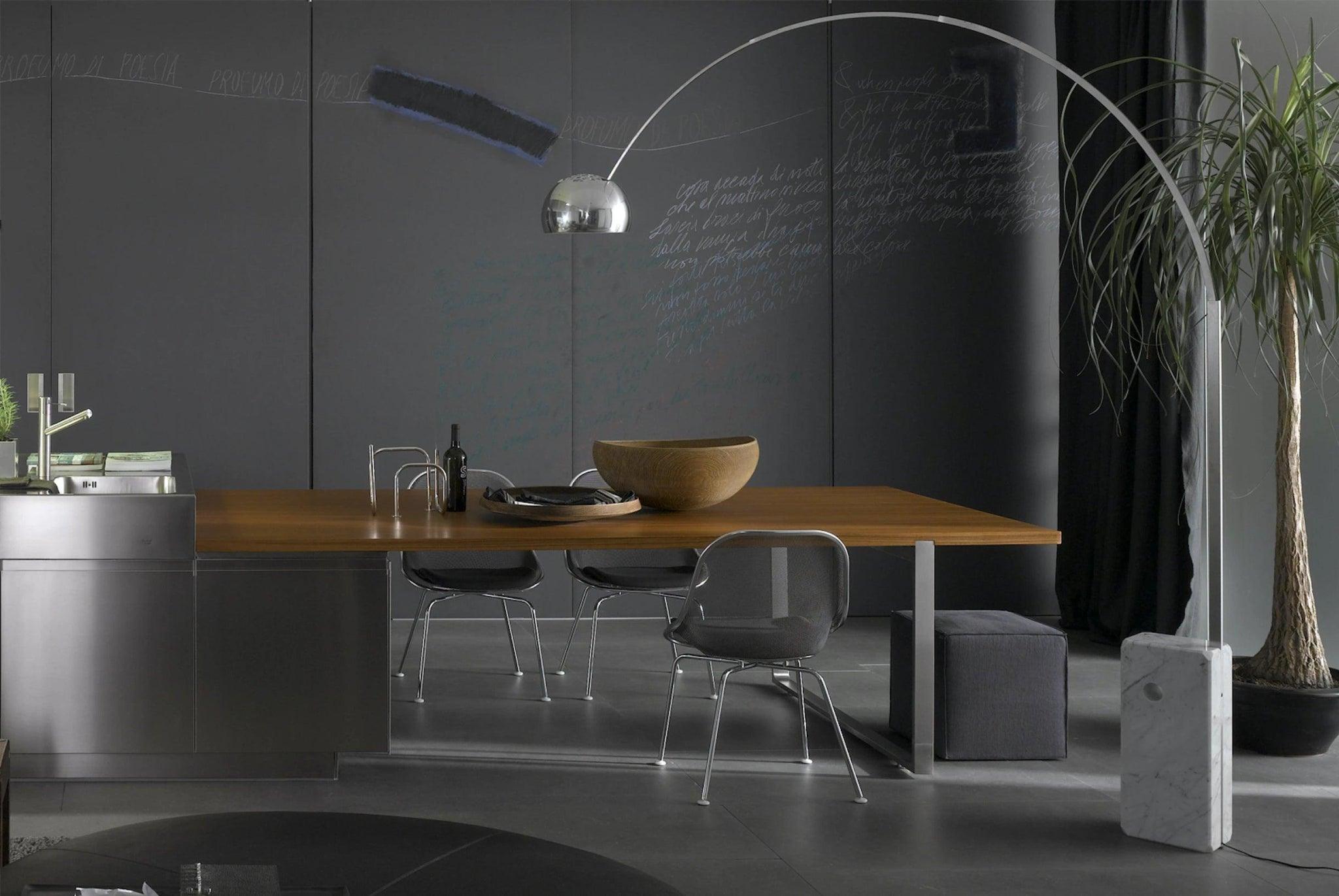 Lampa podłogowa łukowa ARCO marmur – Flos