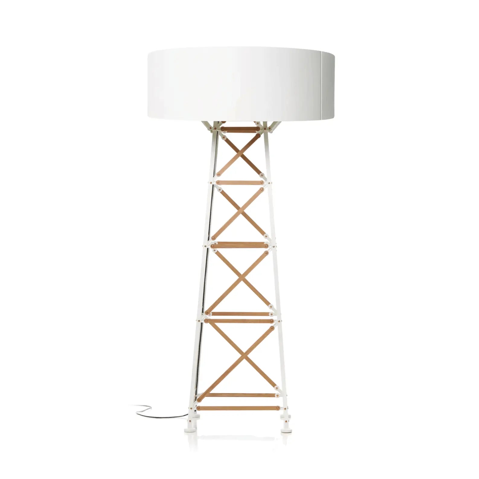 Lampa podłogowa CONSTRUCTION biały – Moooi