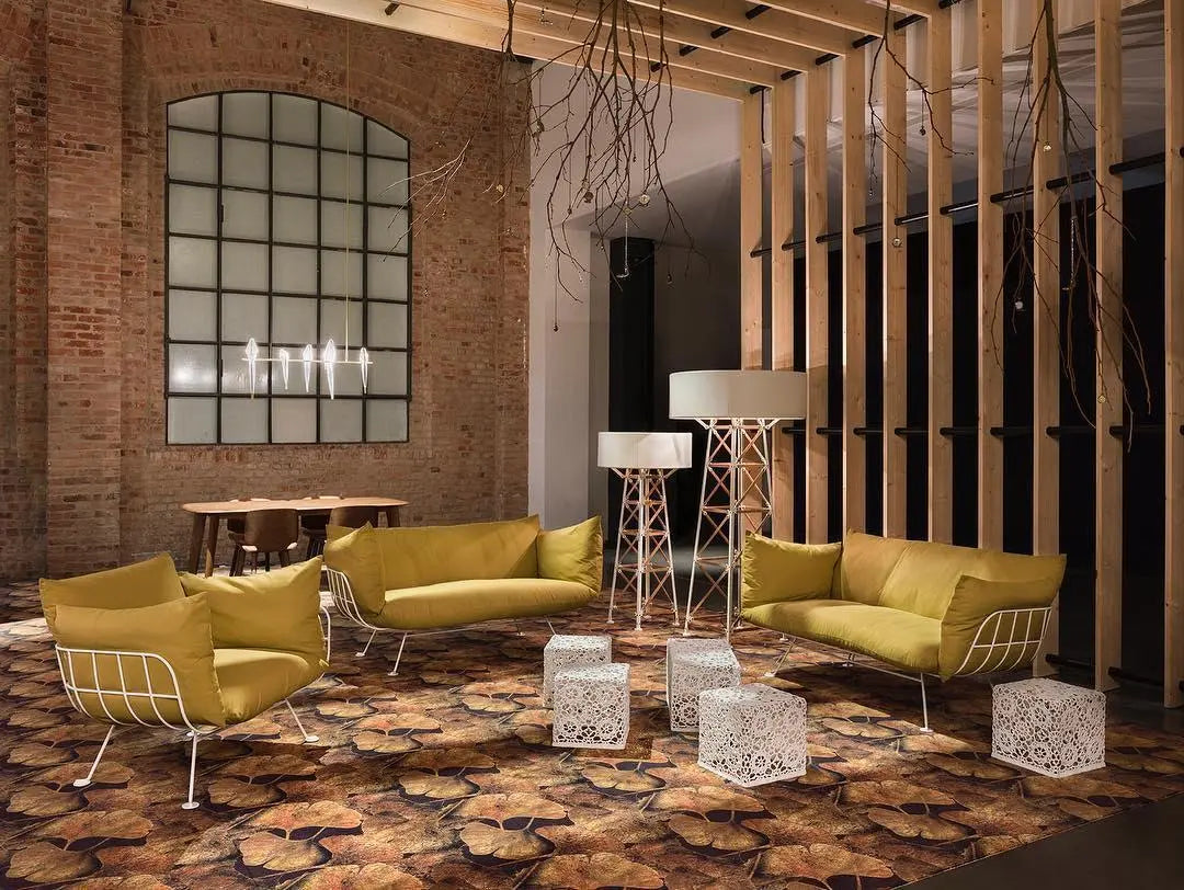 Lampa stojąca CONSTRUCTION biały – Moooi