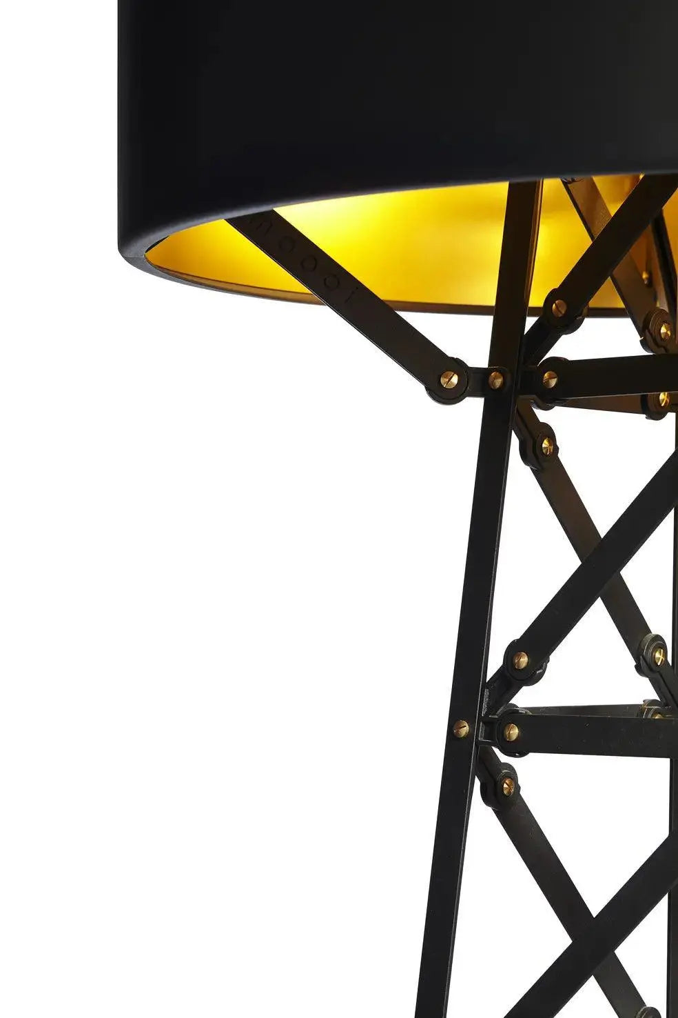 Lampa podłogowa CONSTRUCTION czarny – Moooi