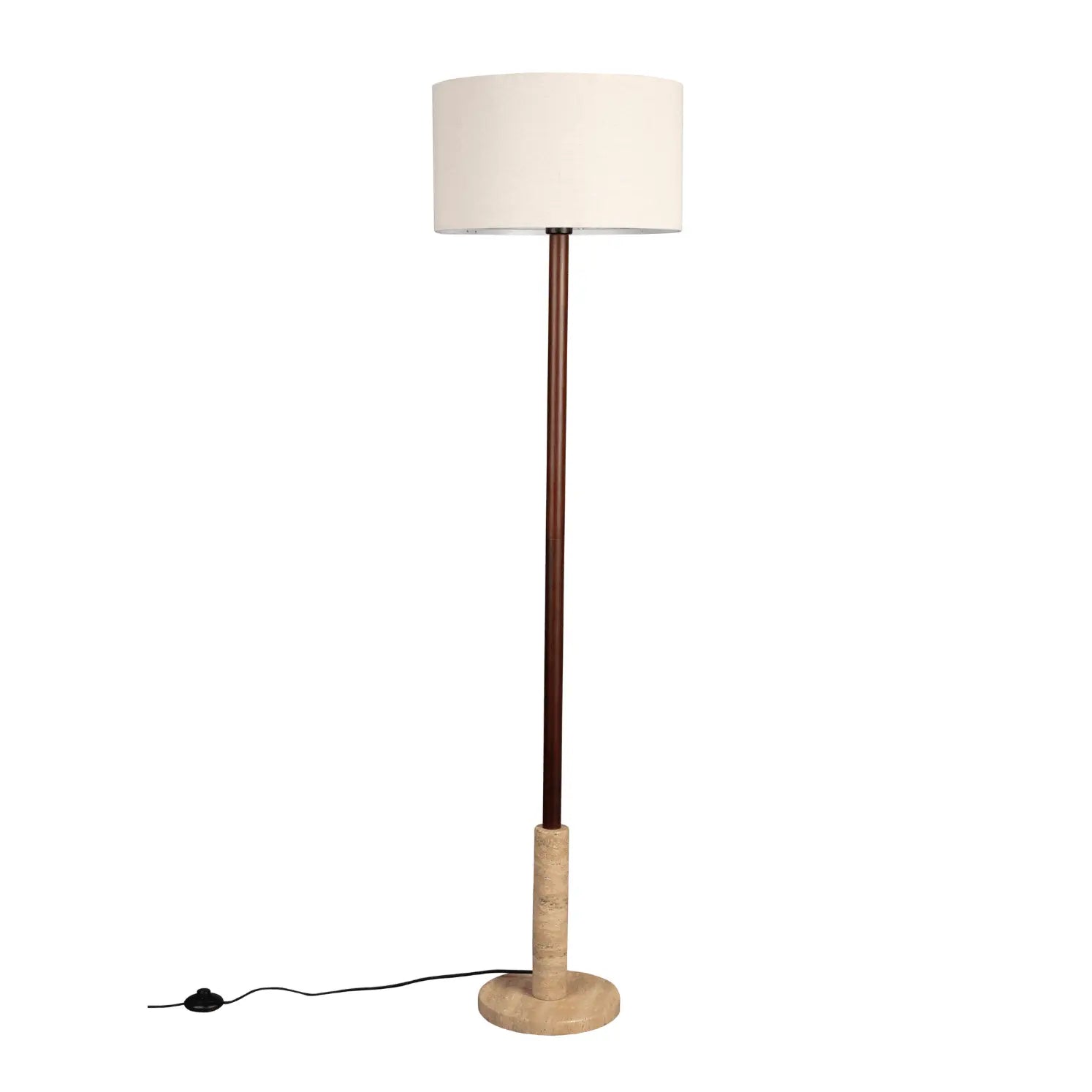 Lampa podłogowa JACKSON trawertyn – Dutchbone