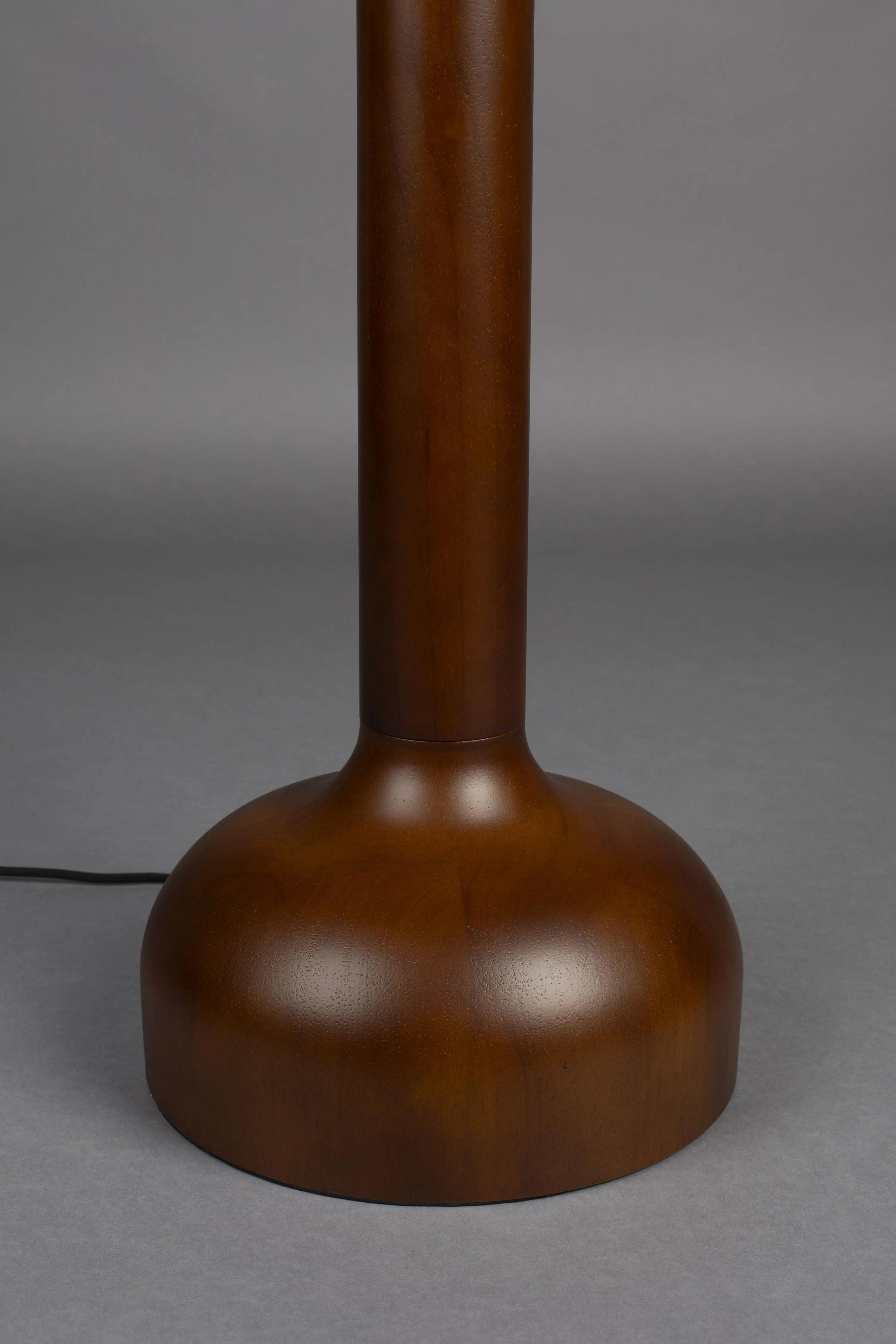 Lampa stojąca JONES drewno kauczukowe – Dutchbone