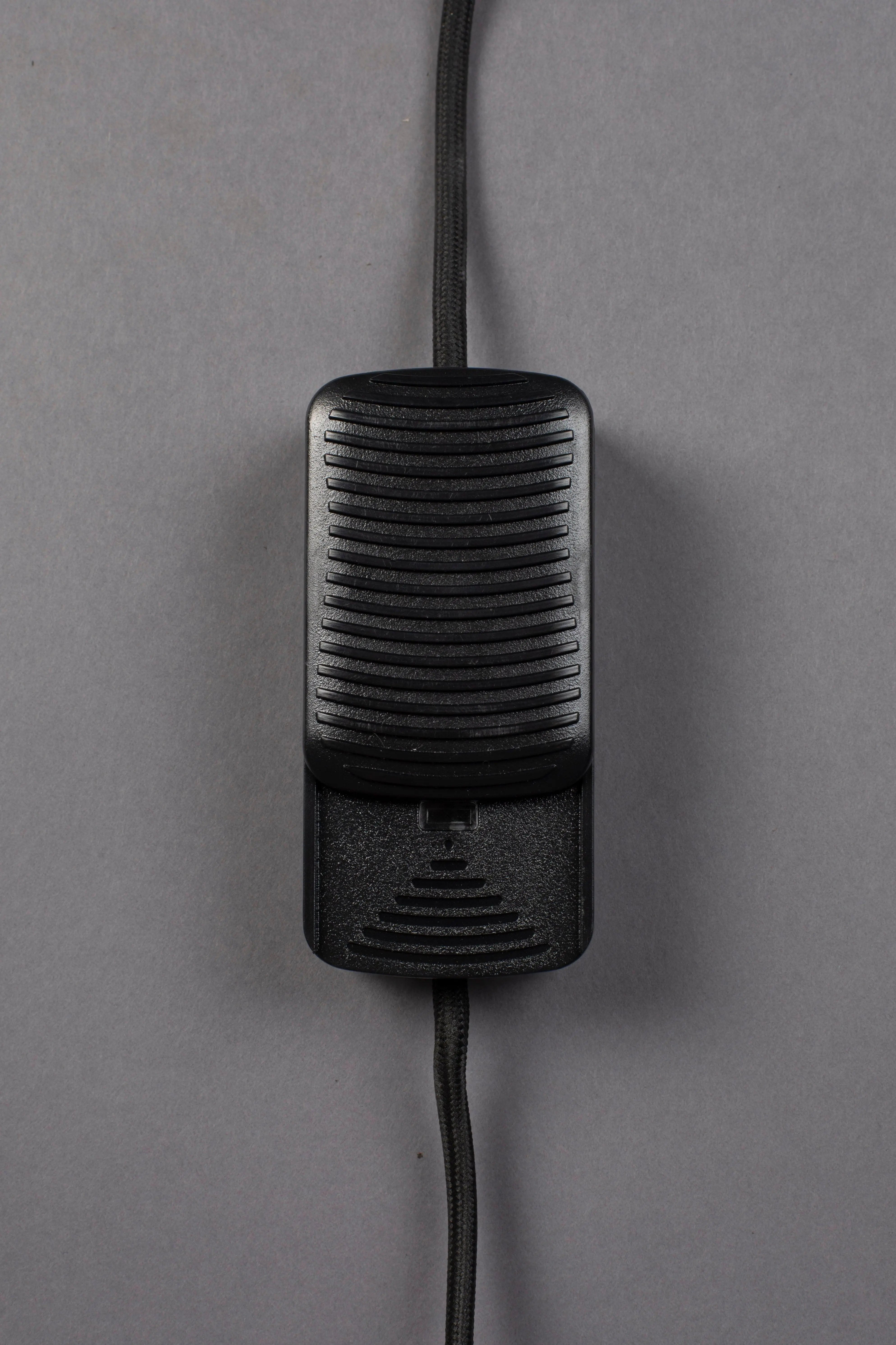 Lampa podłogowa JONES drewno kauczukowe ze ściemniaczem