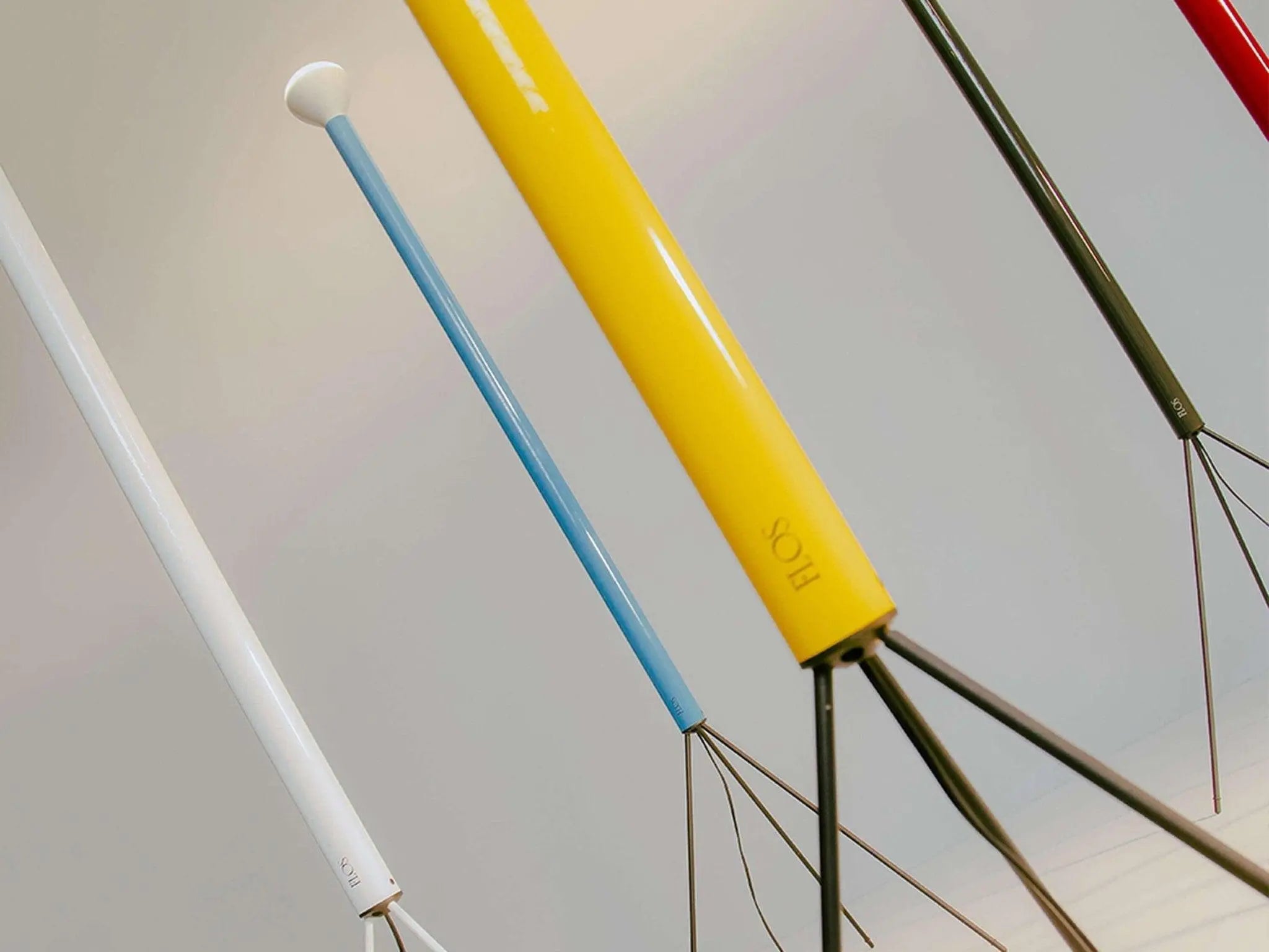 Lampa podłogowa LUMINATOR żółty – Flos