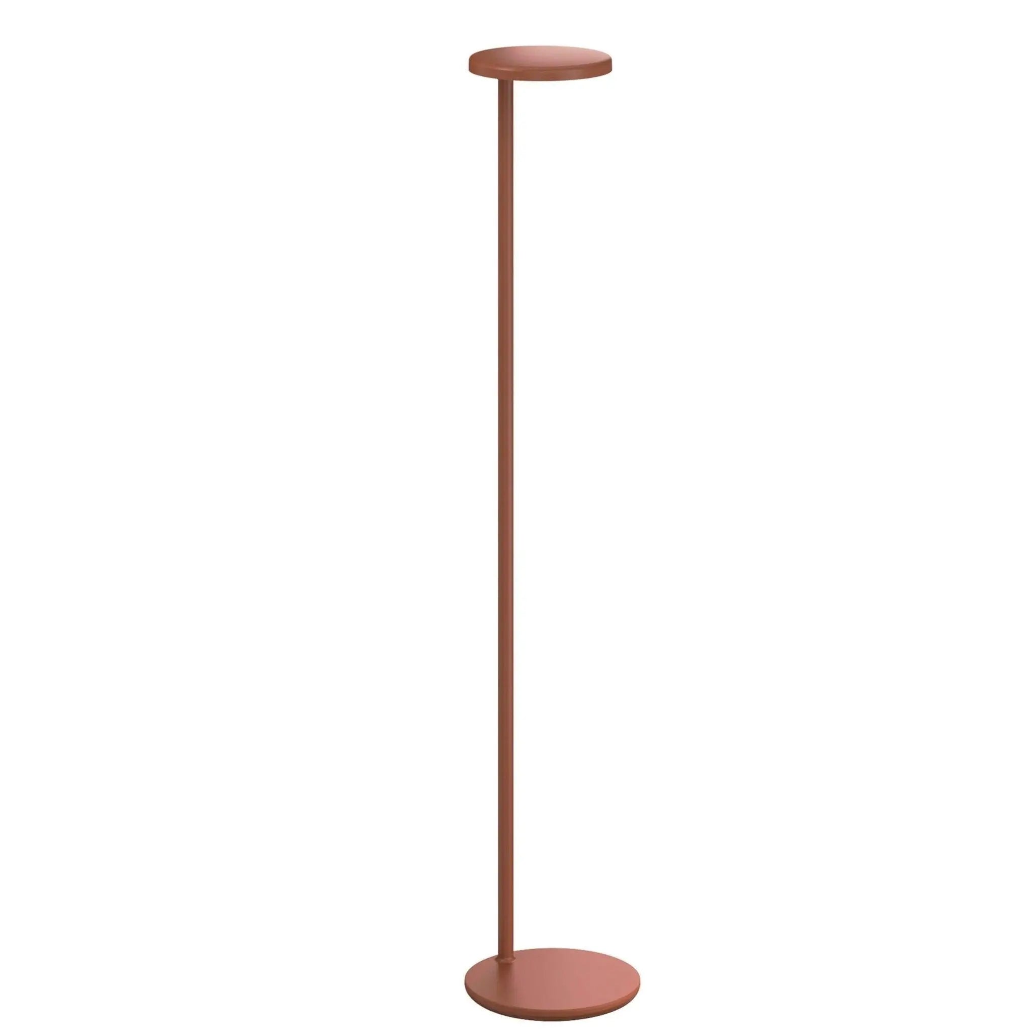 Lampa podłogowa OBLIQUE rdzawy matowy – Flos