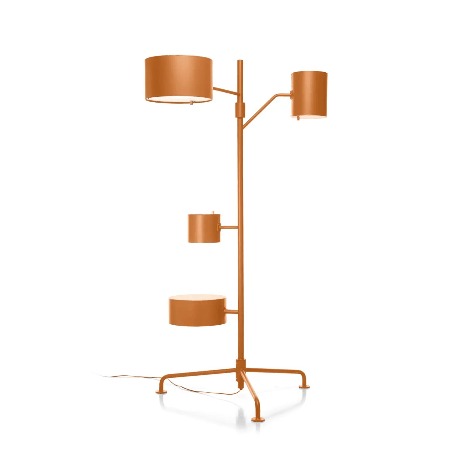 Lampa podłogowa STATISTOCRAT żółto-pomarańczowy – Moooi