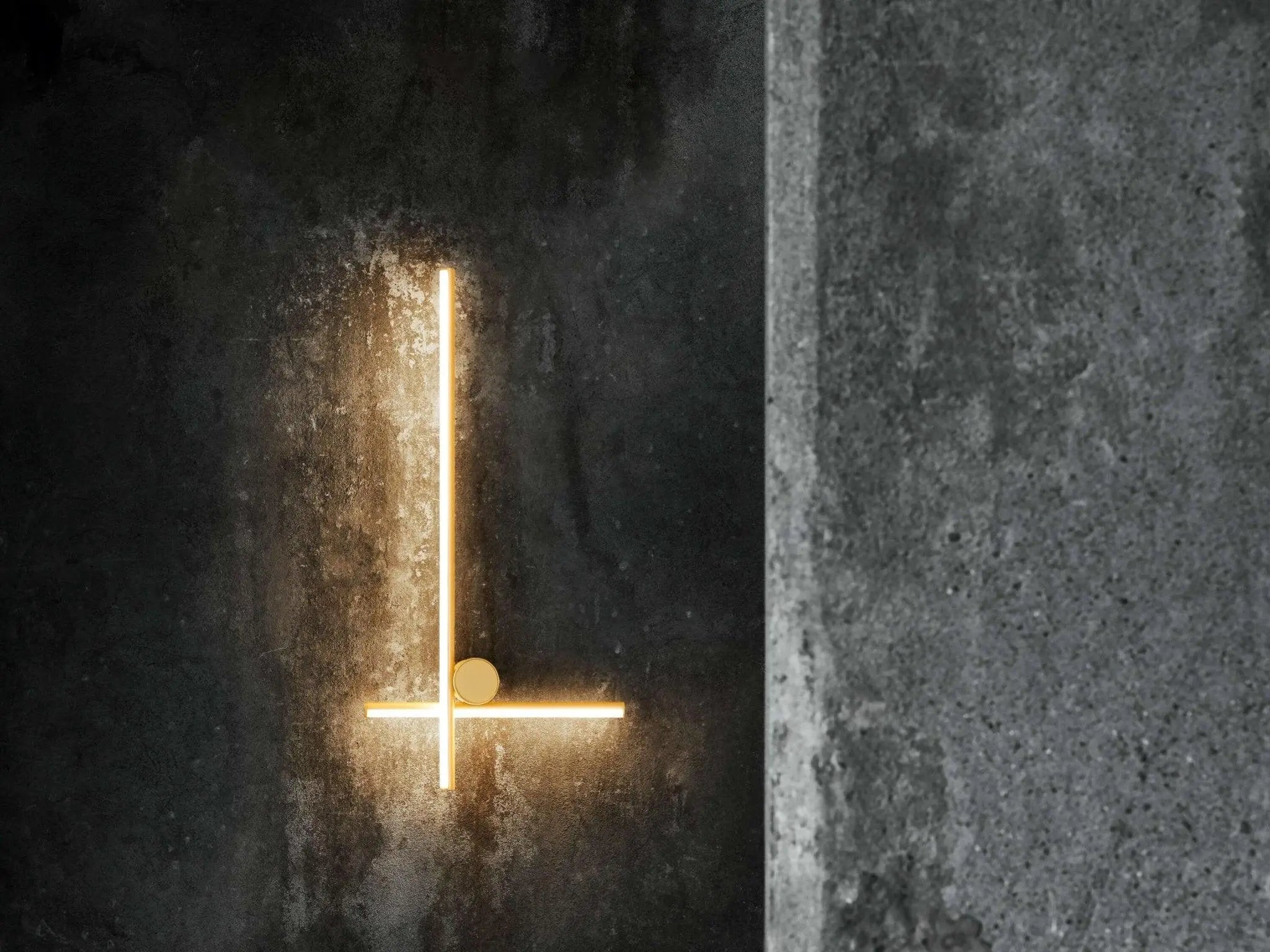 Lampa ścienna COORDINATES 2 szampański – Flos
