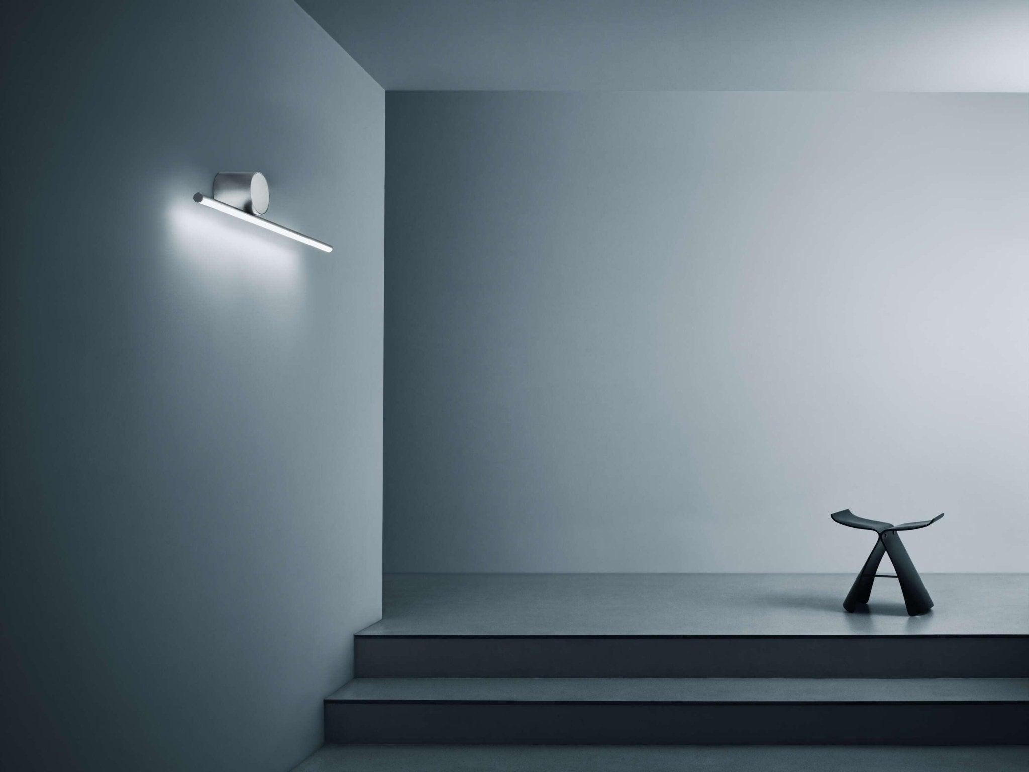 Lampa ścienna COORDINATES srebrny – Flos