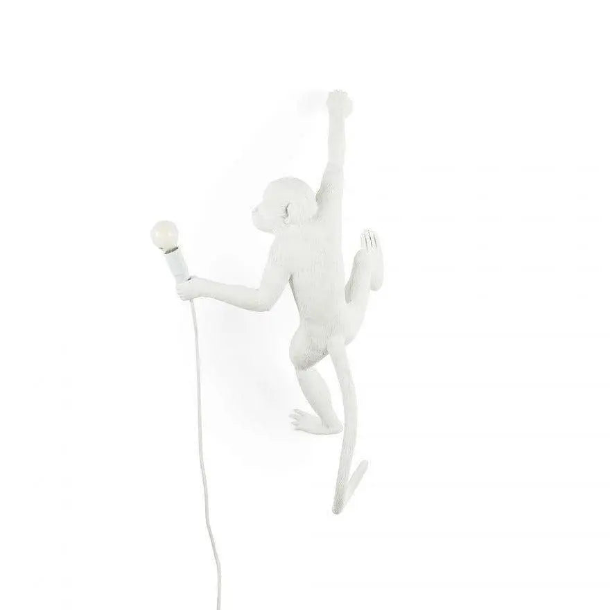 Lampa ścienna MONKEY HANGING - RIGHT biały – Seletti