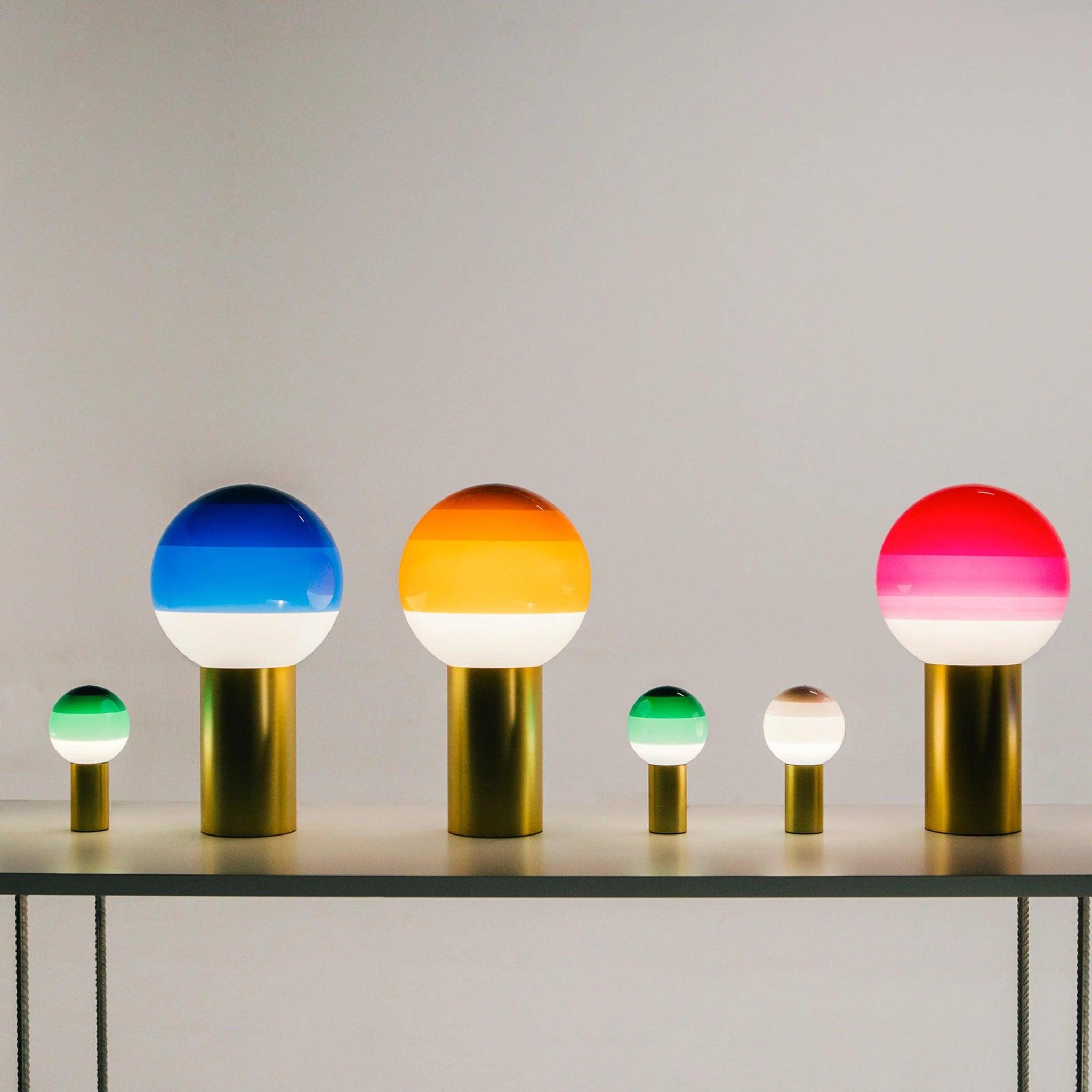 Lampa stołowa DIPPING zielony Marset Eye on Design