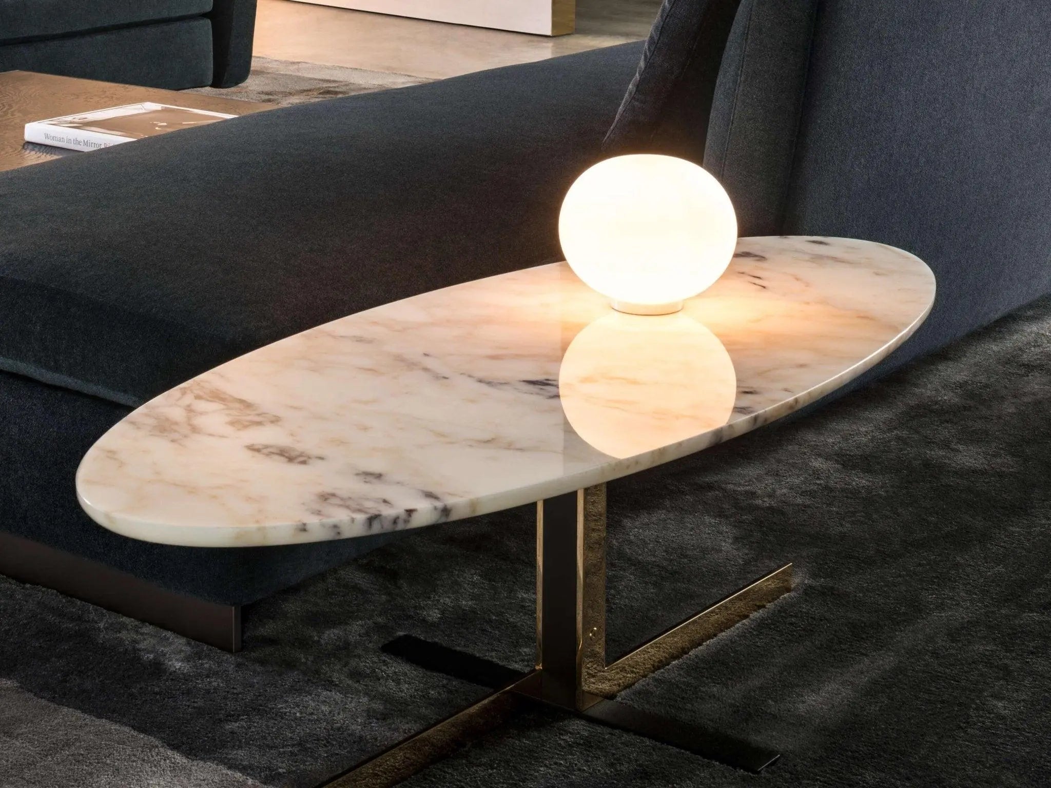 Lampa stołowa GLO-BALL biały – Flos