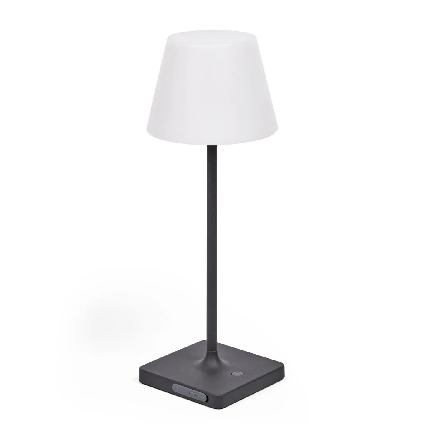 Lampa stołowa ogrodowa ALUNEY czarny – Kave Home