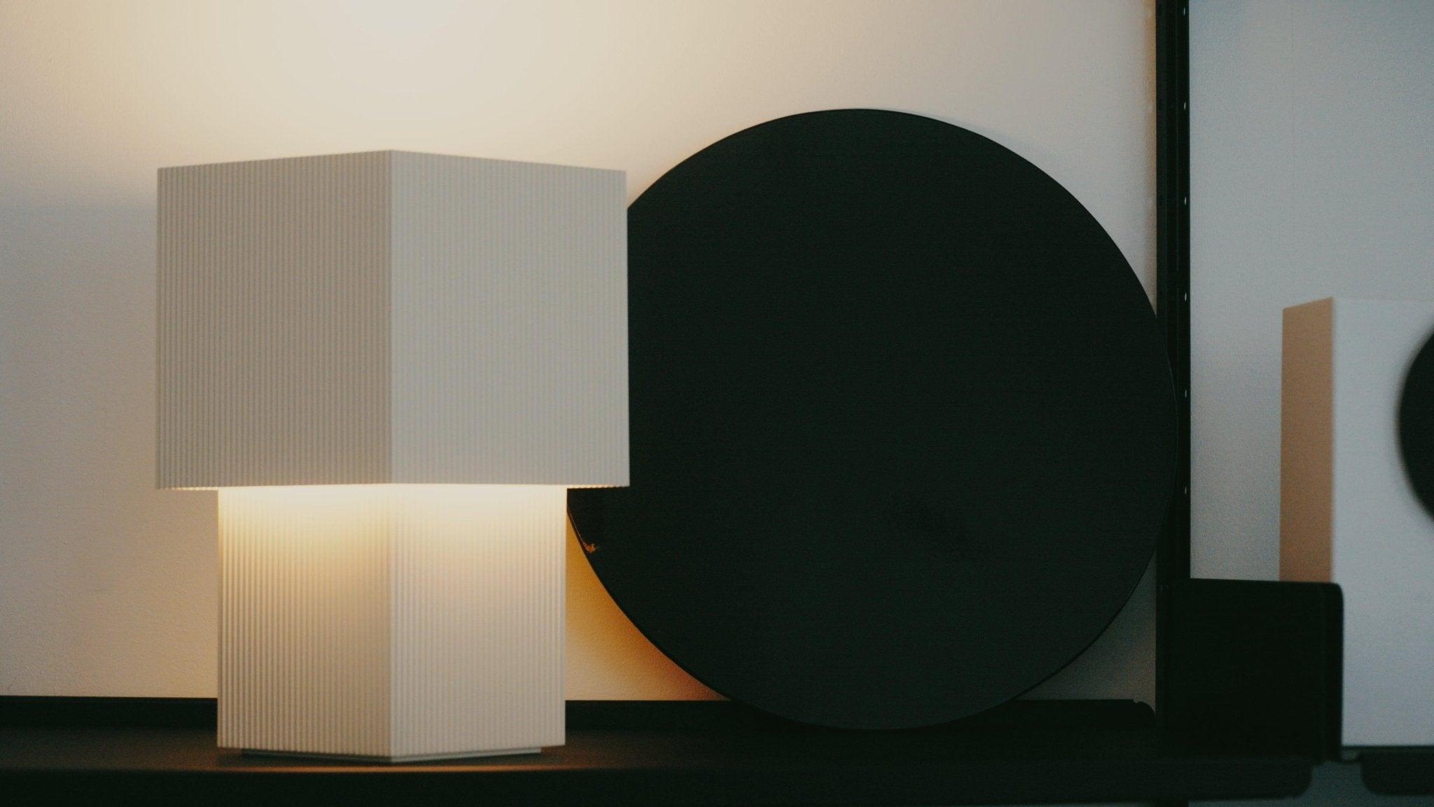 Lampa stołowa ROMB biały Pholc Eye on Design