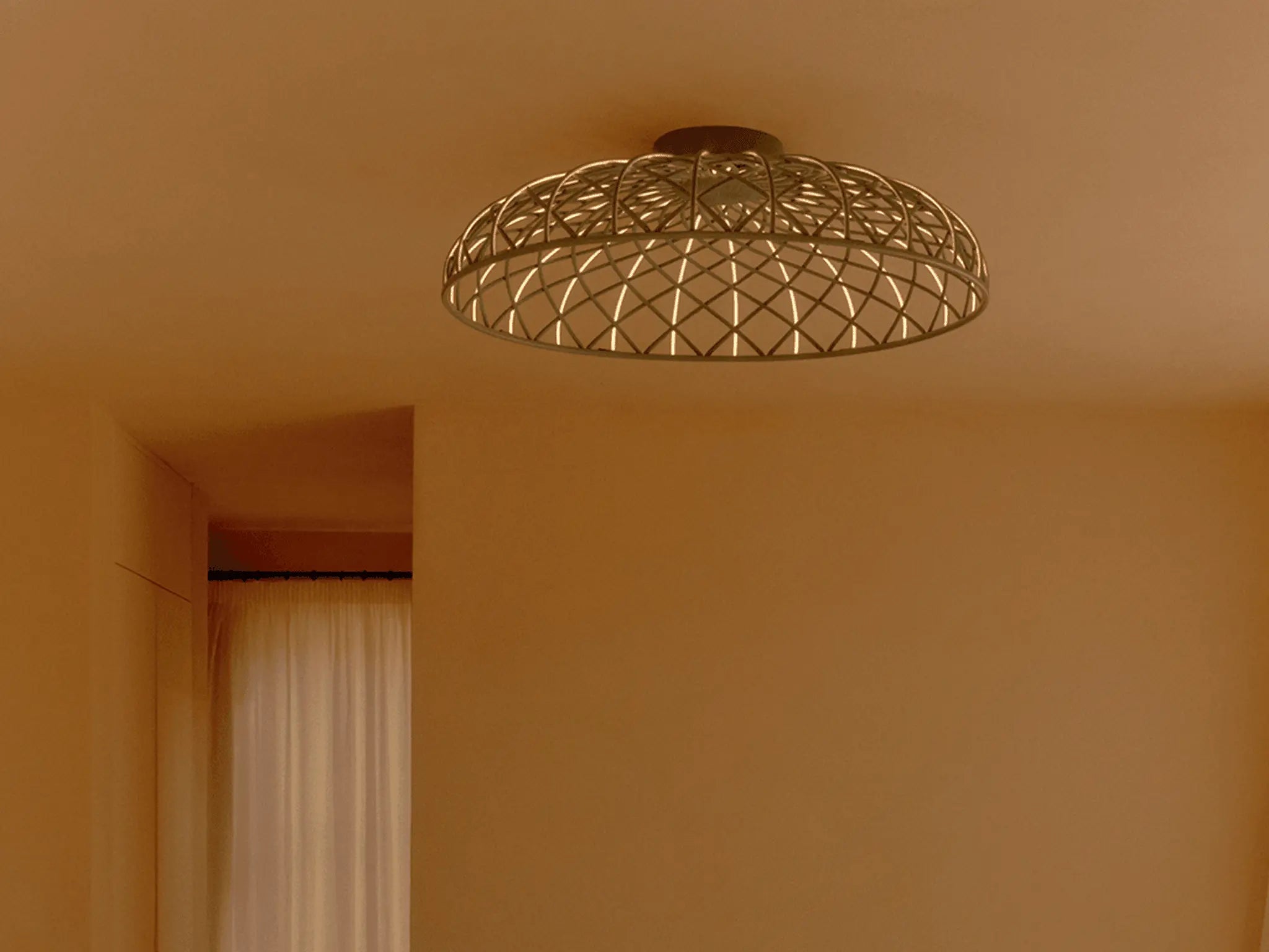Lampa sufitowa SKYNEST niebieski – Flos