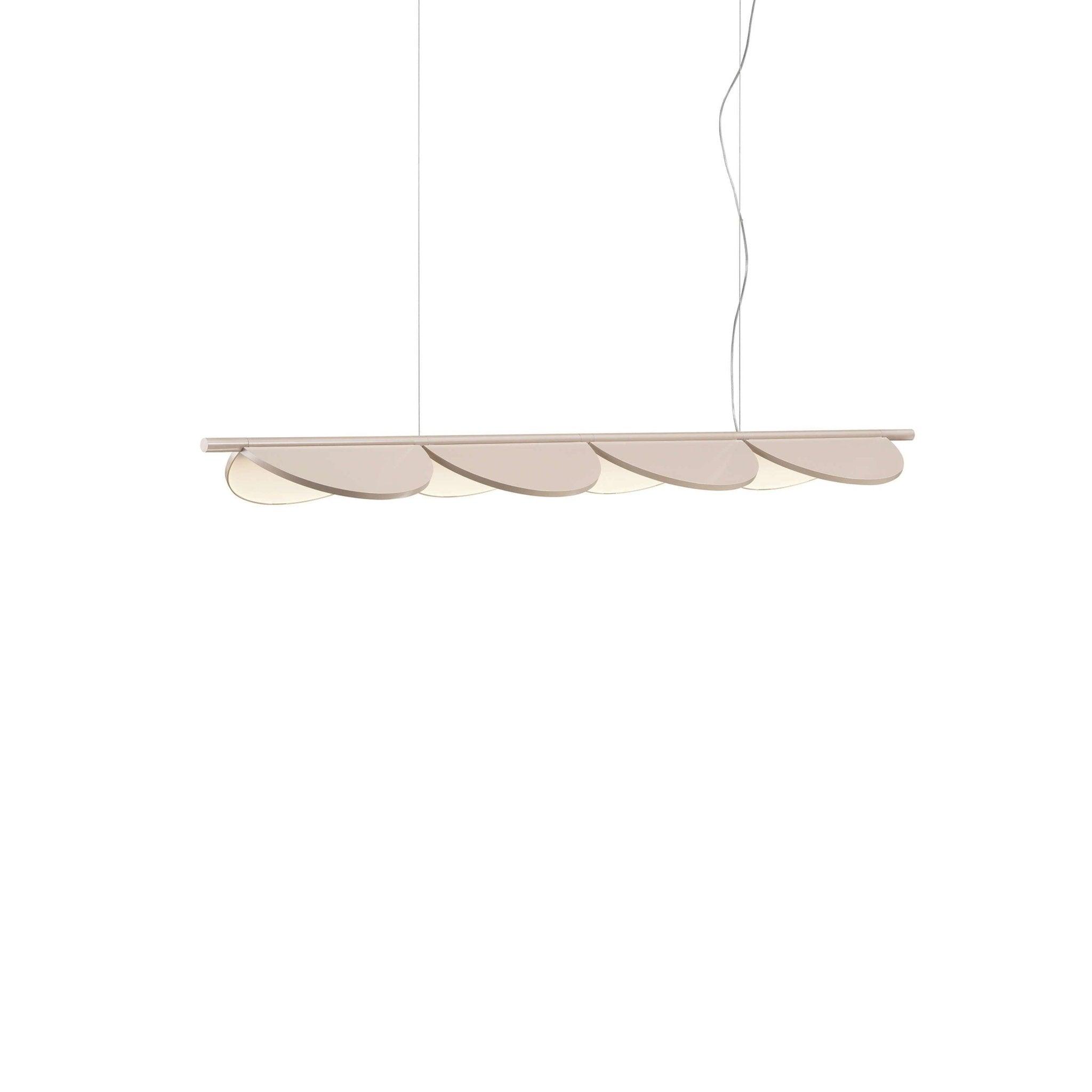 Lampa wisząca ALMENDRA LINEAR beżowy – Flos