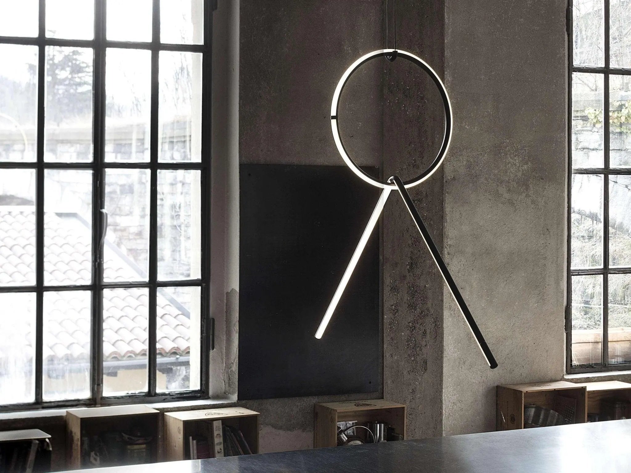 Lampa wisząca ARRANGEMENTS 8 dwa elementy – Flos
