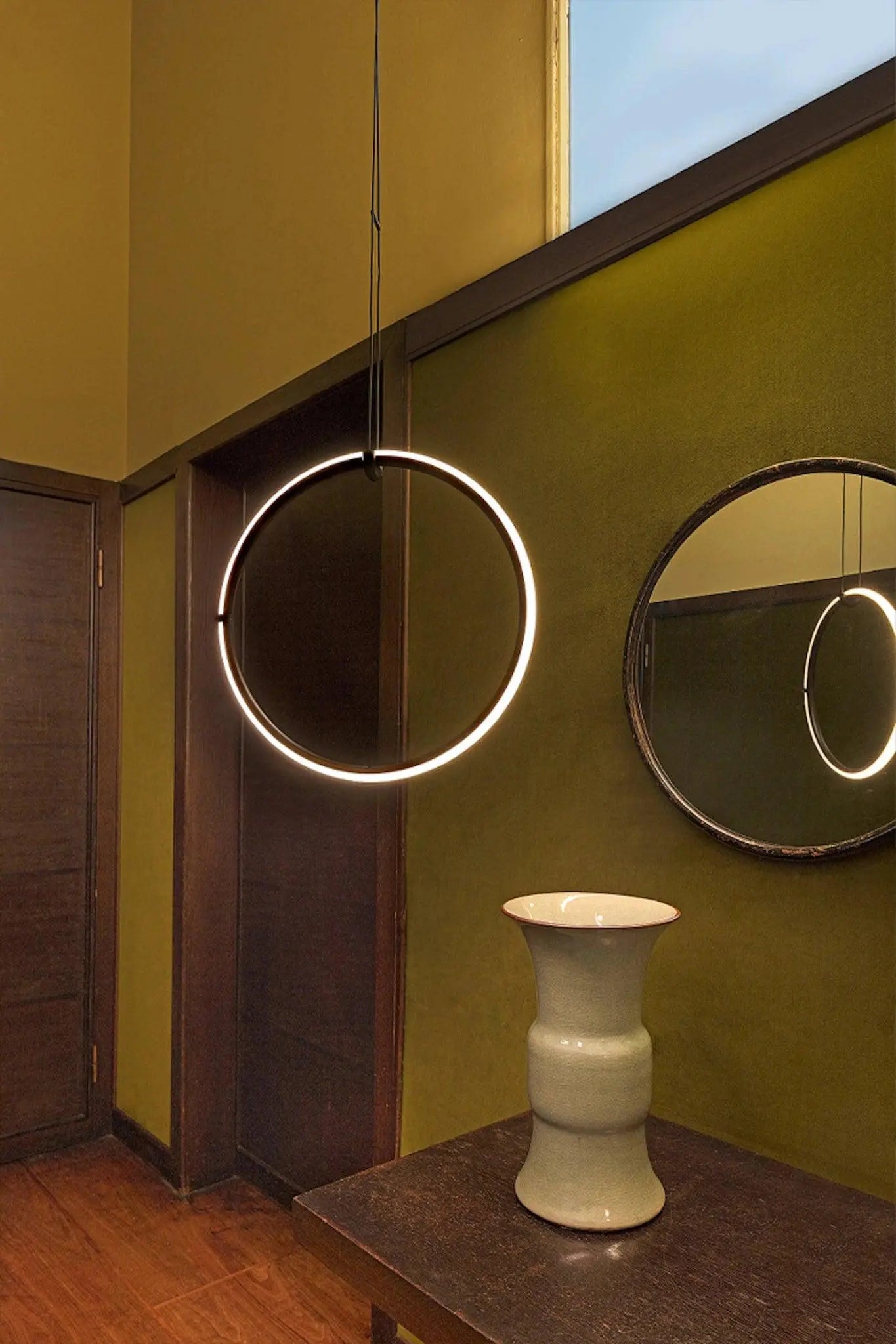 Lampa wisząca ARRANGEMENTS okrąg – Flos