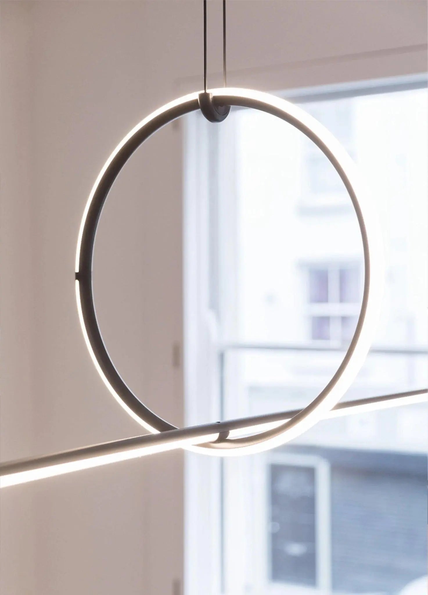 Lampa wisząca ARRANGEMENTS okrąg – Flos