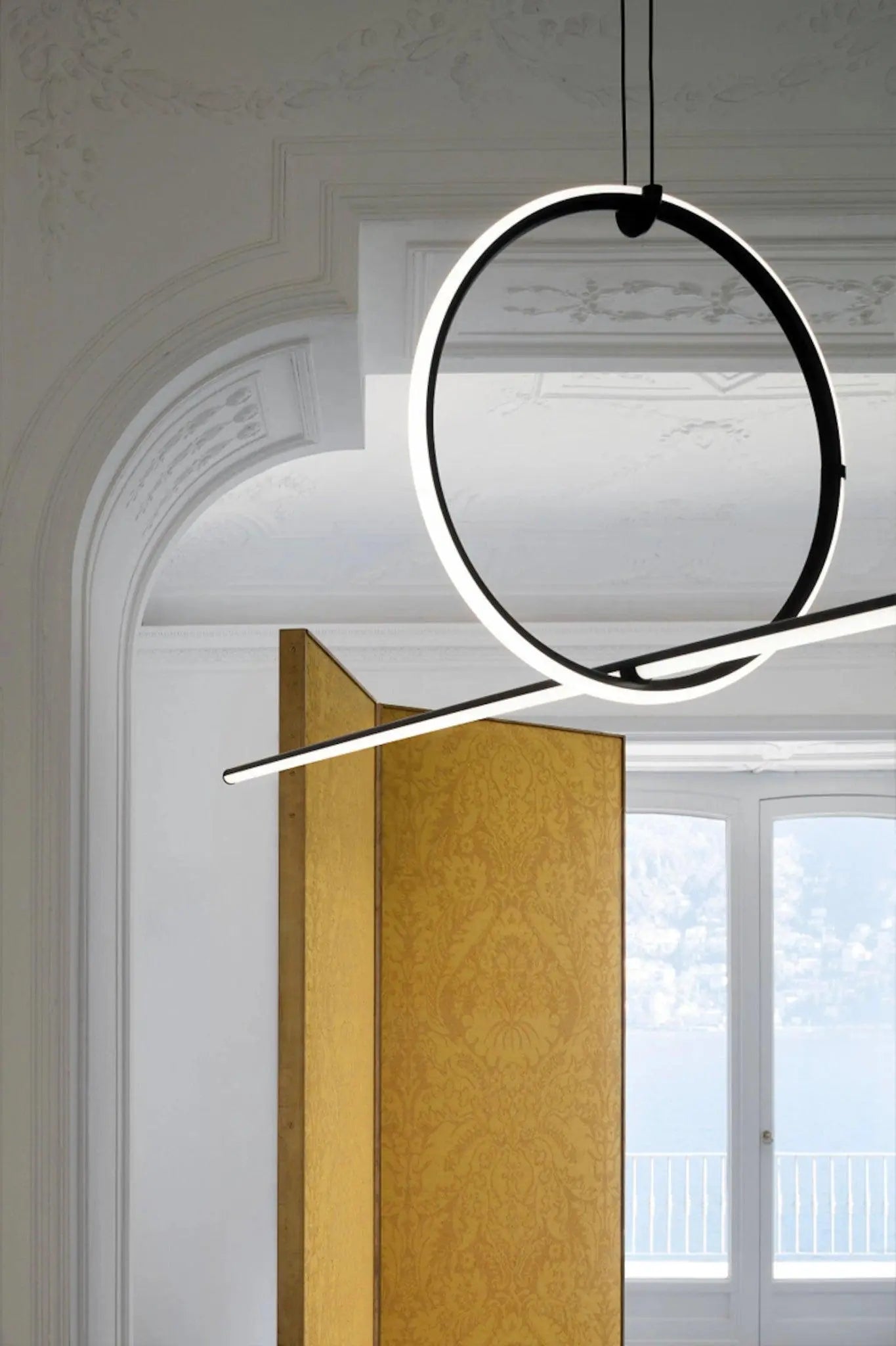 Lampa wisząca ARRANGEMENTS okrąg – Flos