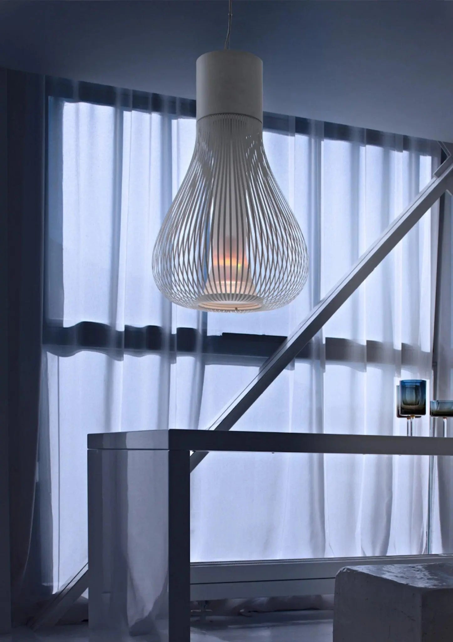 Lampa wisząca CHASEN biały – Flos