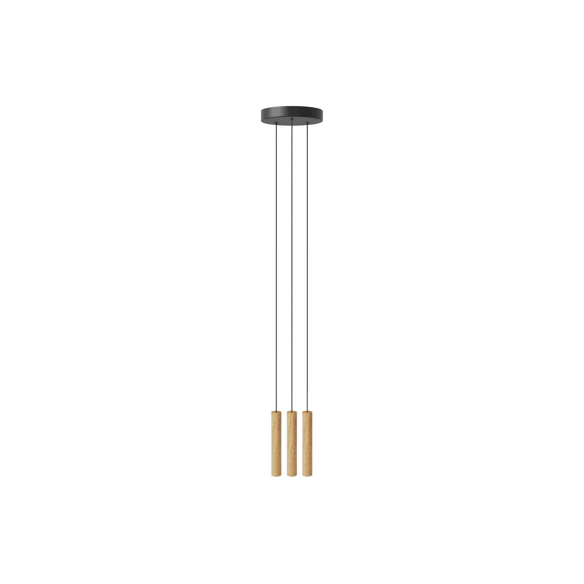 Lampa wisząca CHIMES CLUSTER 3 dąb – Umage