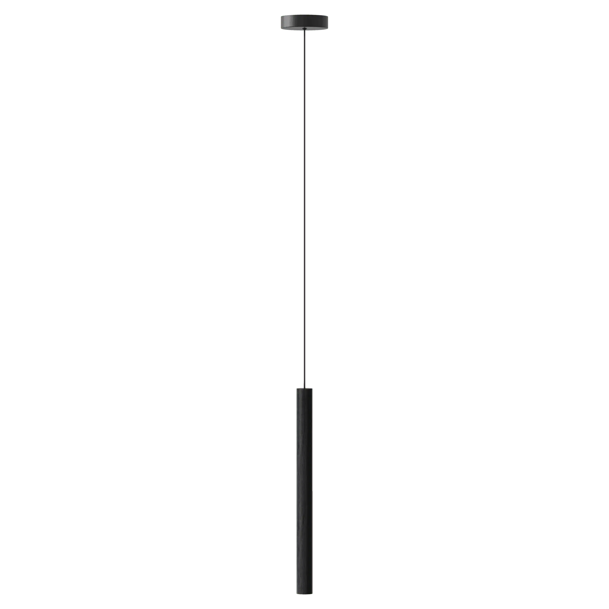 Lampa wisząca CHIMES TALL czarny dąb – Umage
