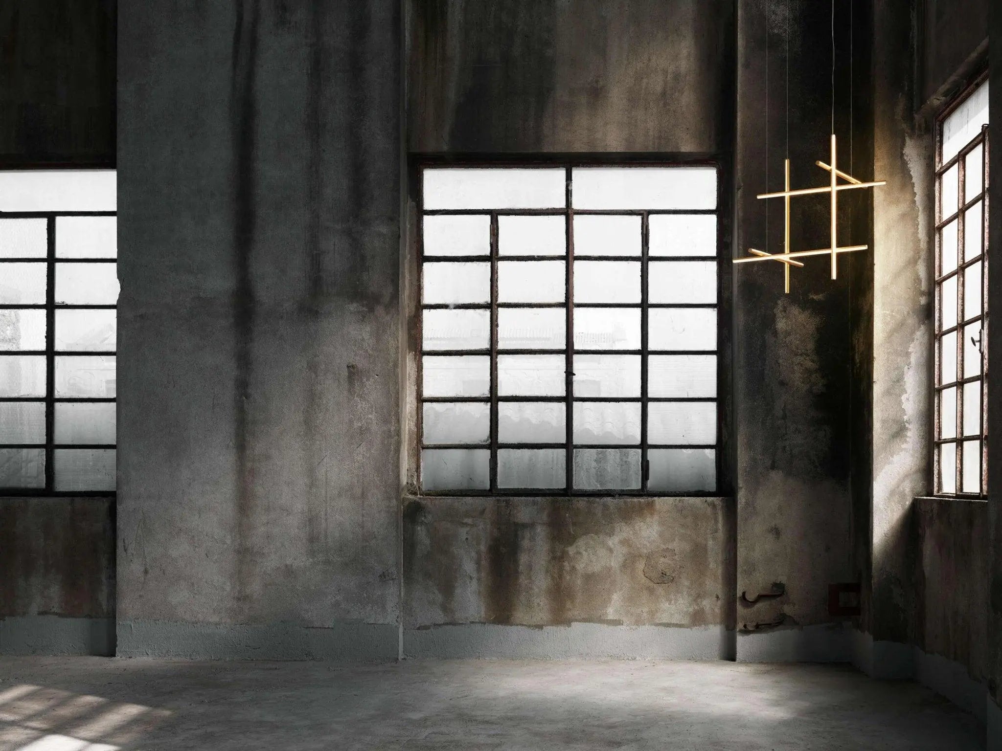 Lampa wisząca COORDINATES 3 srebrny – Flos