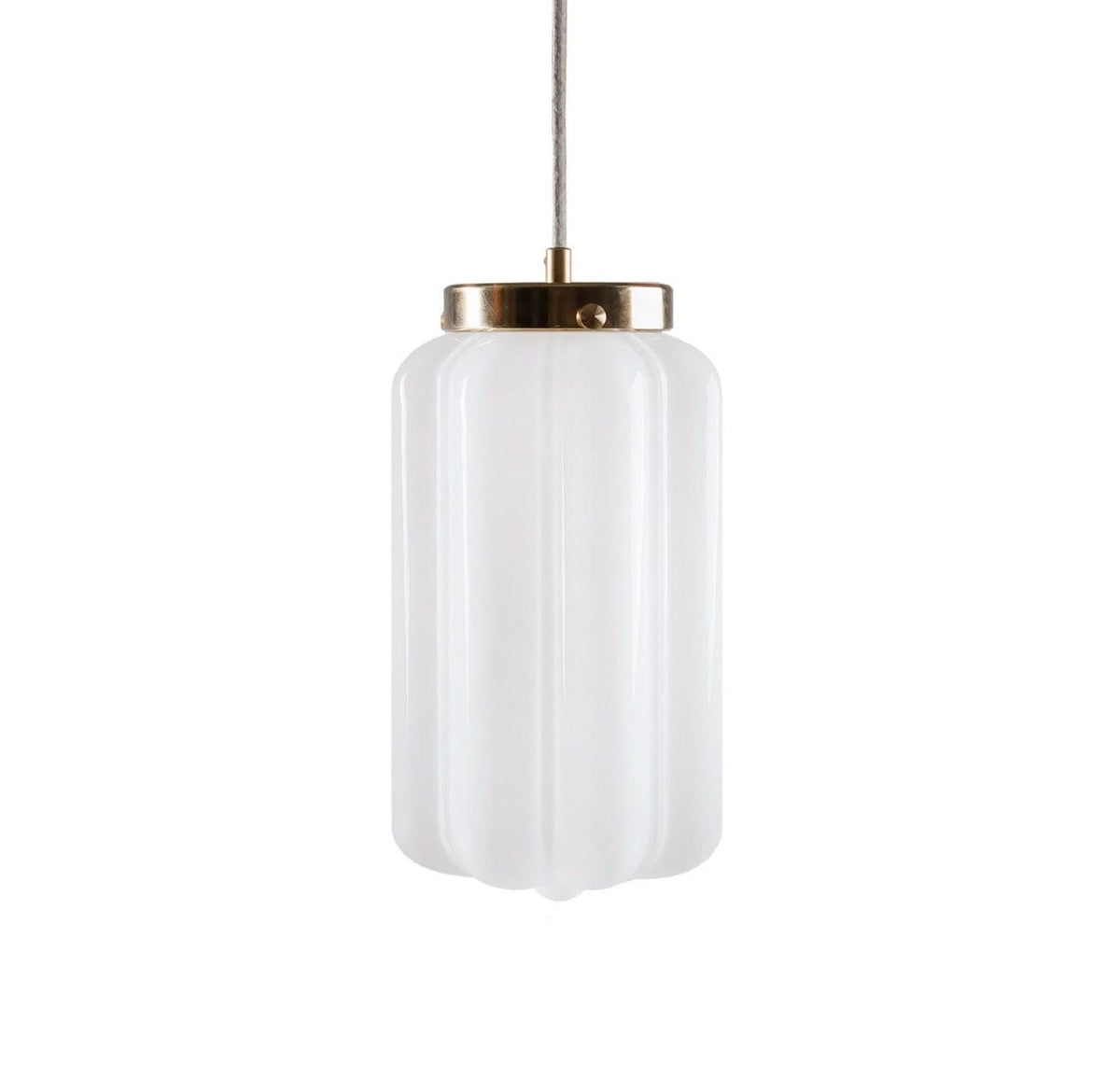 Lampa wisząca Deco mosiężna – Embassy Interiors – Eye on Design