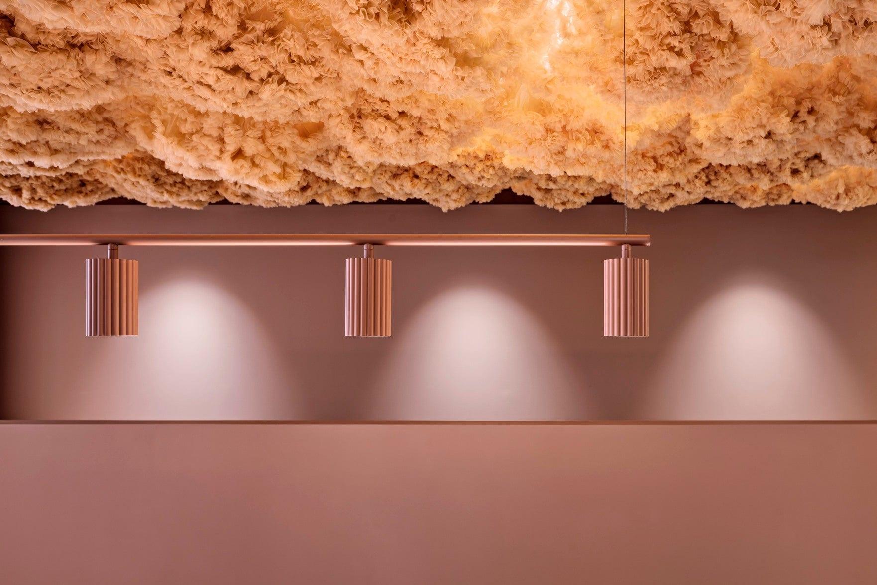 Lampa wisząca DONNA LINE różowy Pholc Eye on Design