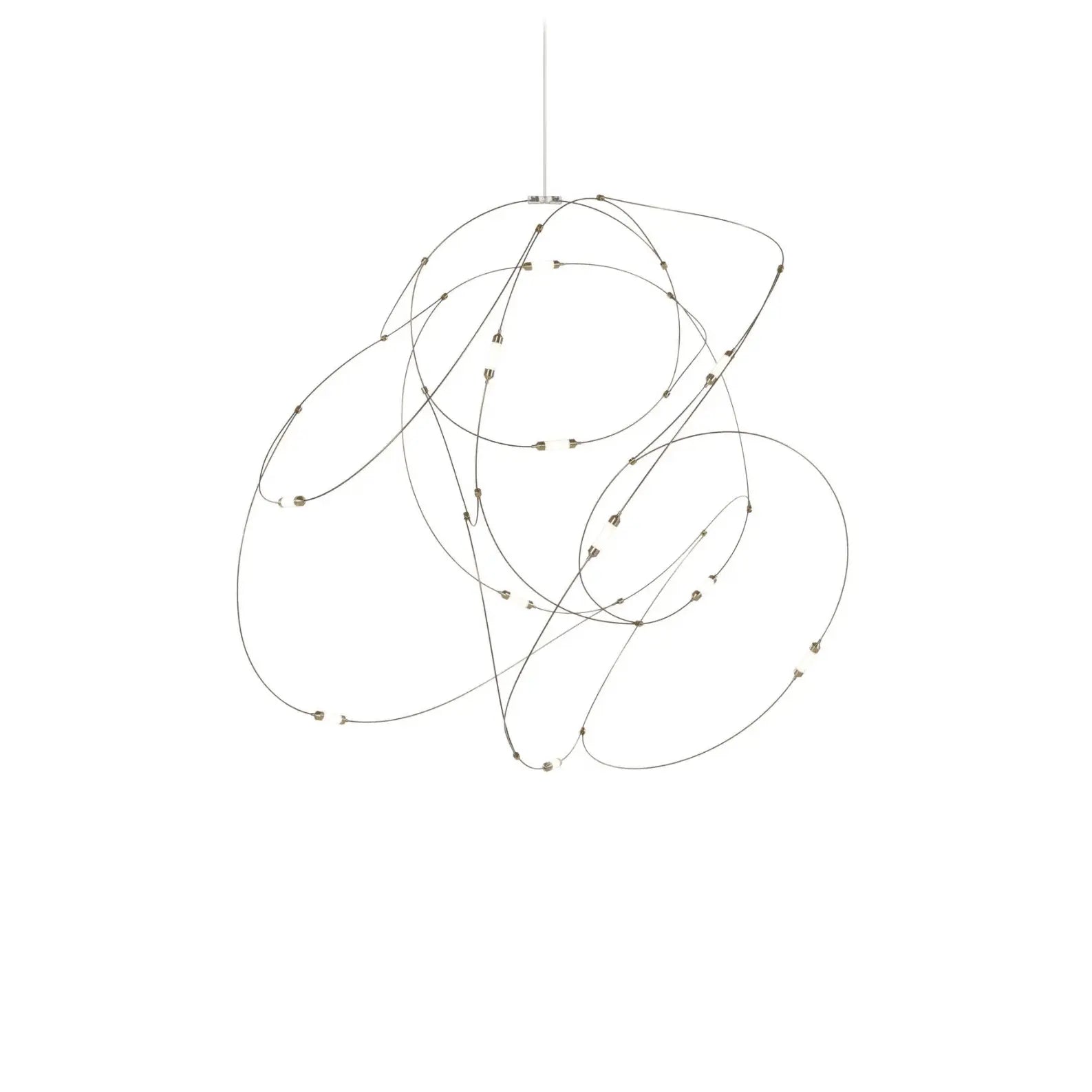 Lampa wisząca FLOCK OF LIGHT mosiądz – Moooi