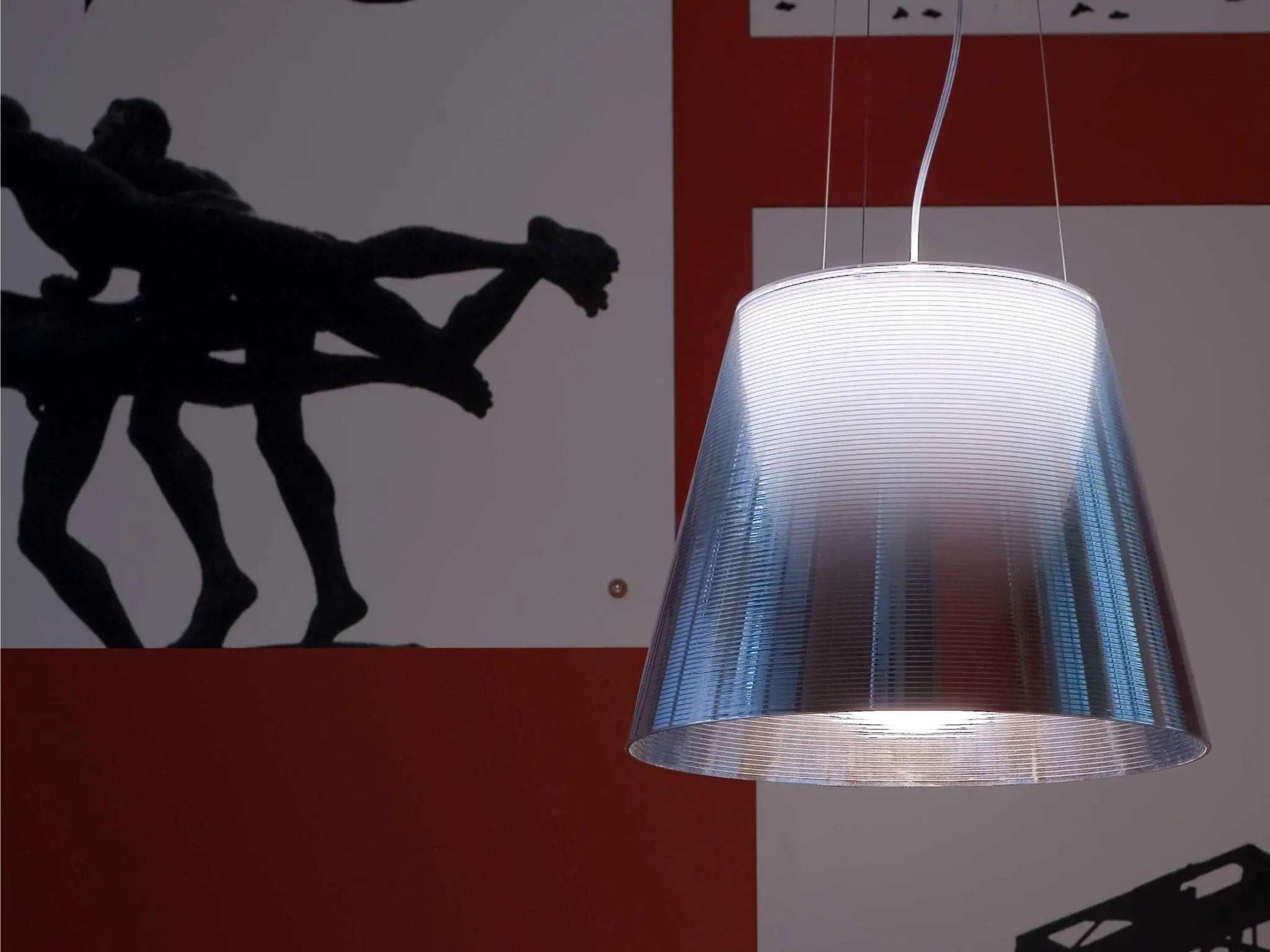 Lampa wisząca KTRIBE srebrny – Flos