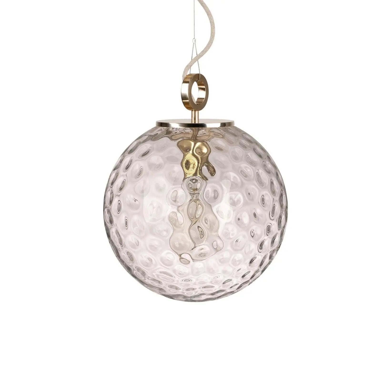 Lampa wisząca KULA REFLEKSYJNA mosiężny – mosiądz
