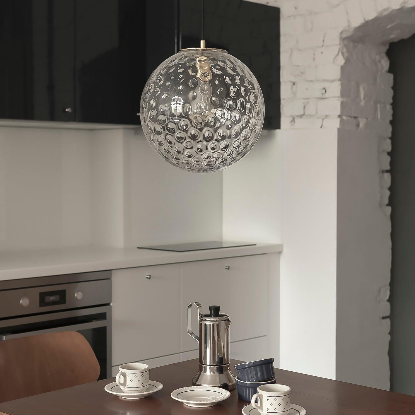Lampa wisząca KULA REFLEKSYJNA nikiel – Embassy Interiors