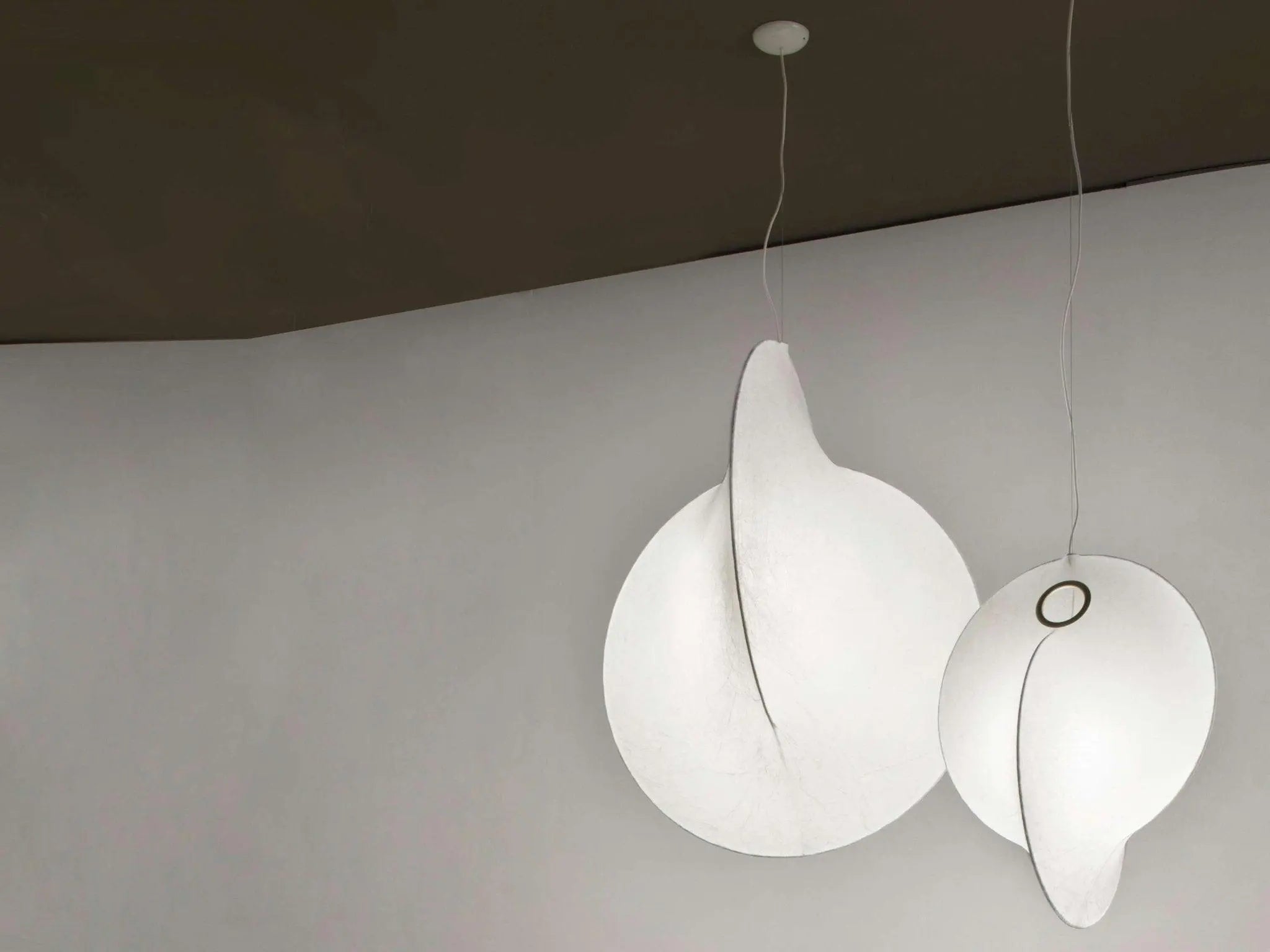 Lampa wisząca OVERLAP biały – Flos