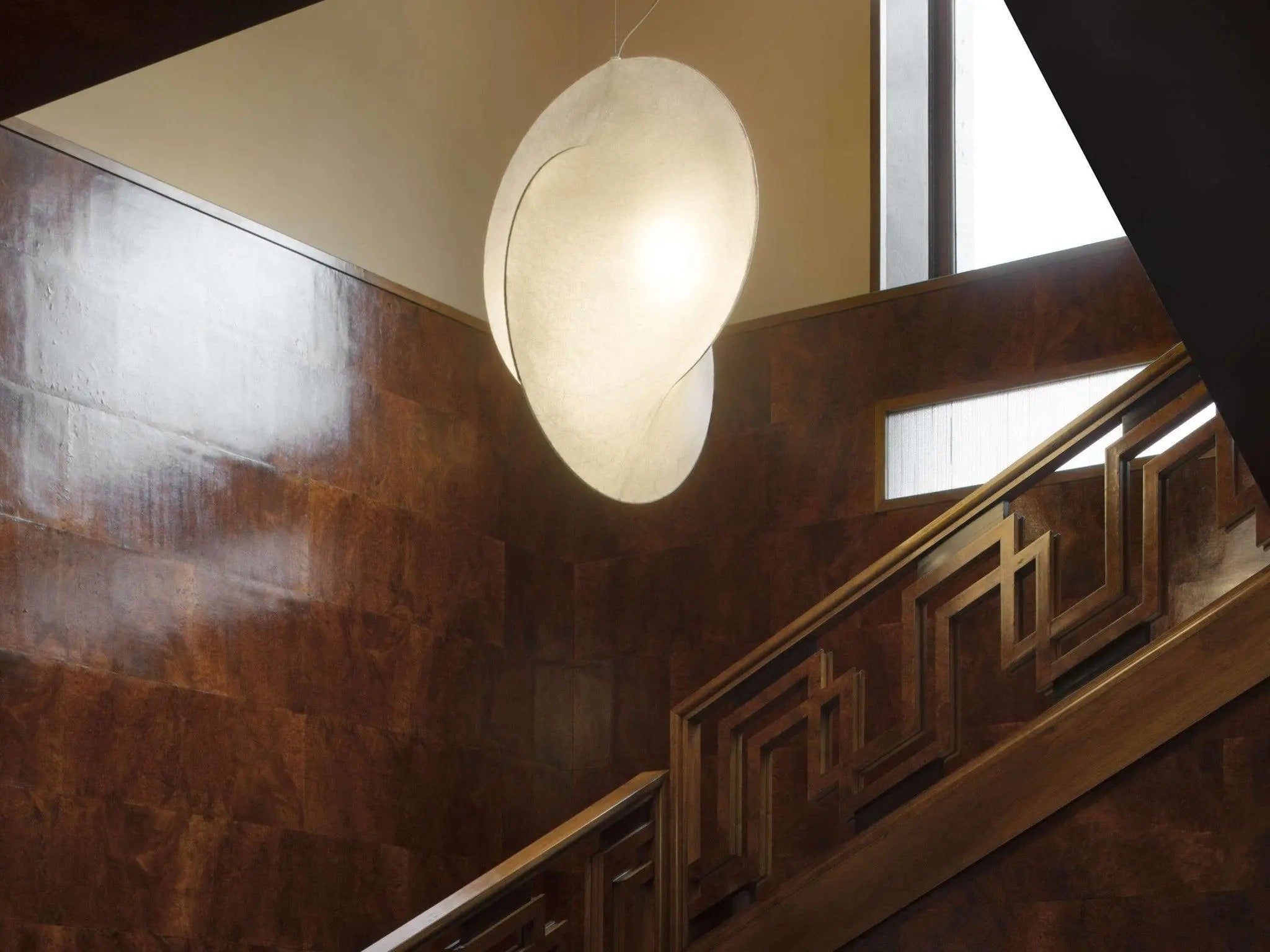 Lampa wisząca OVERLAP biały – Flos