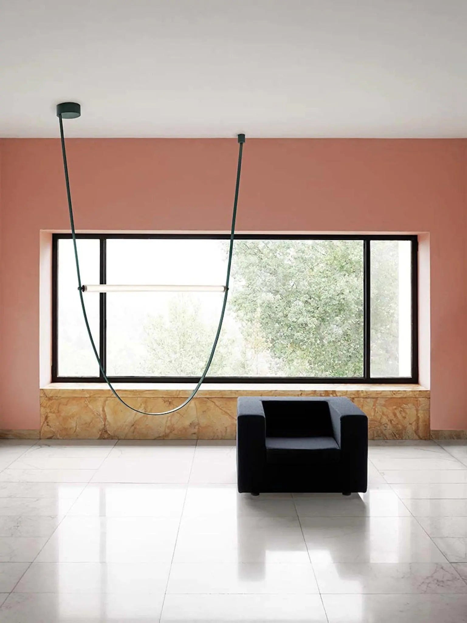 Lampa wisząca WIRELINE zielony – Flos
