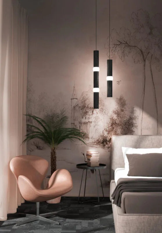 Lampa wisząca LIGHTBONE czarny dąb