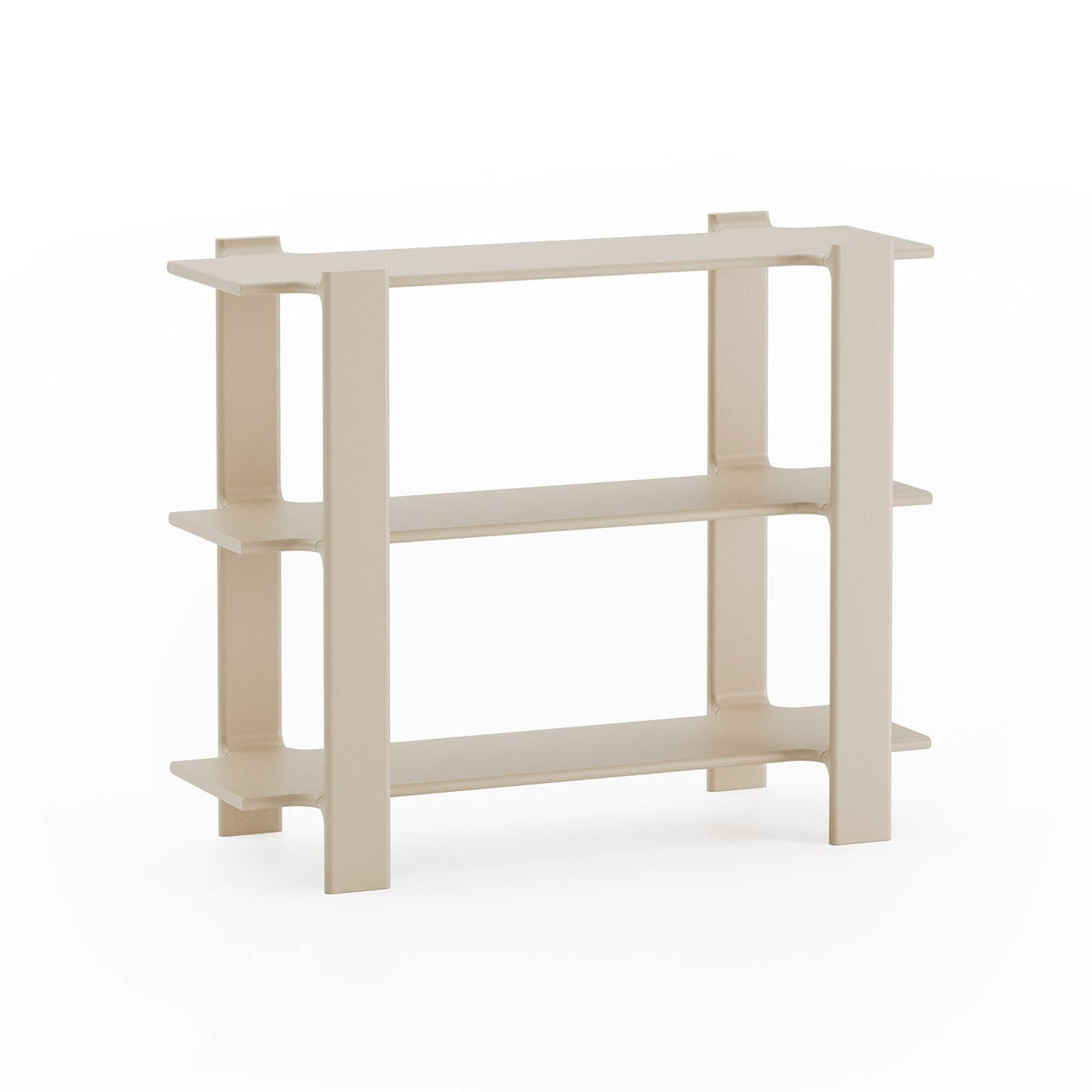 Regał LIGO kremowe drewno dębowe