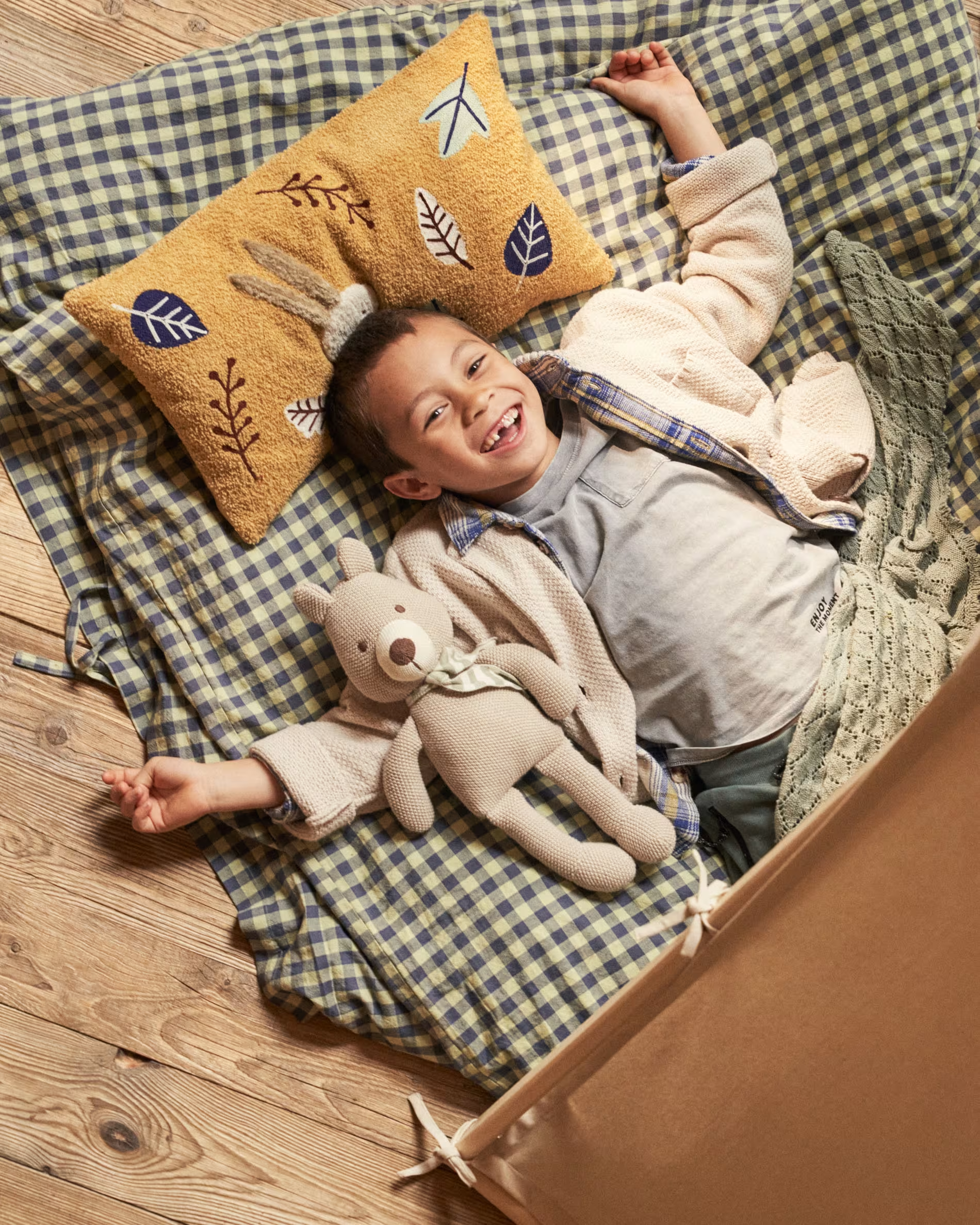 Pościel dziecięca YANIL niebieski La Forma Eye on Design