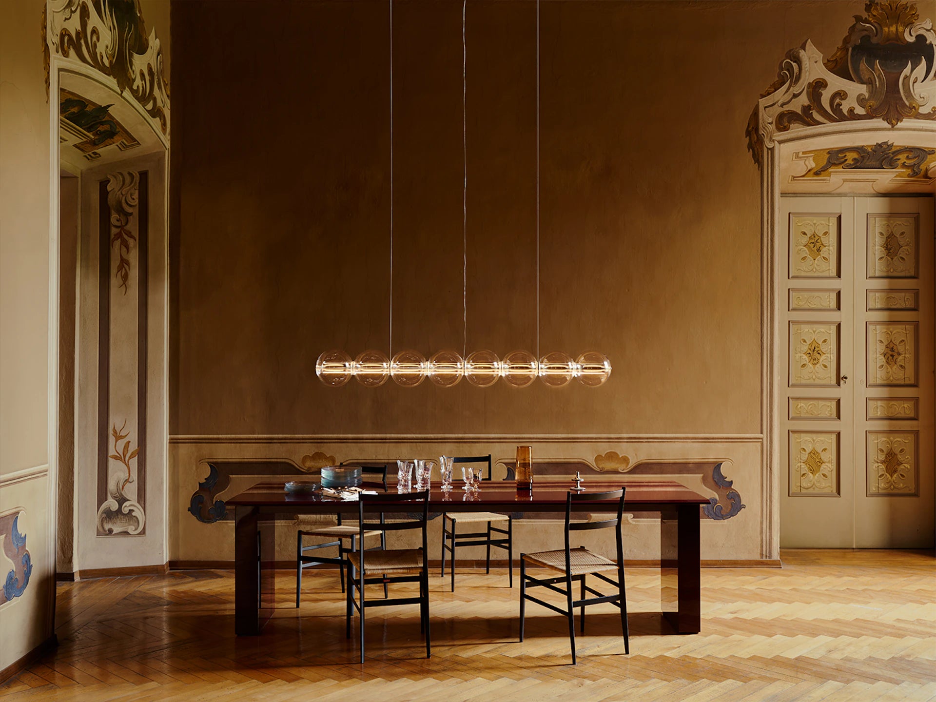 LUCE SFERICA Glass Pendant Lamp