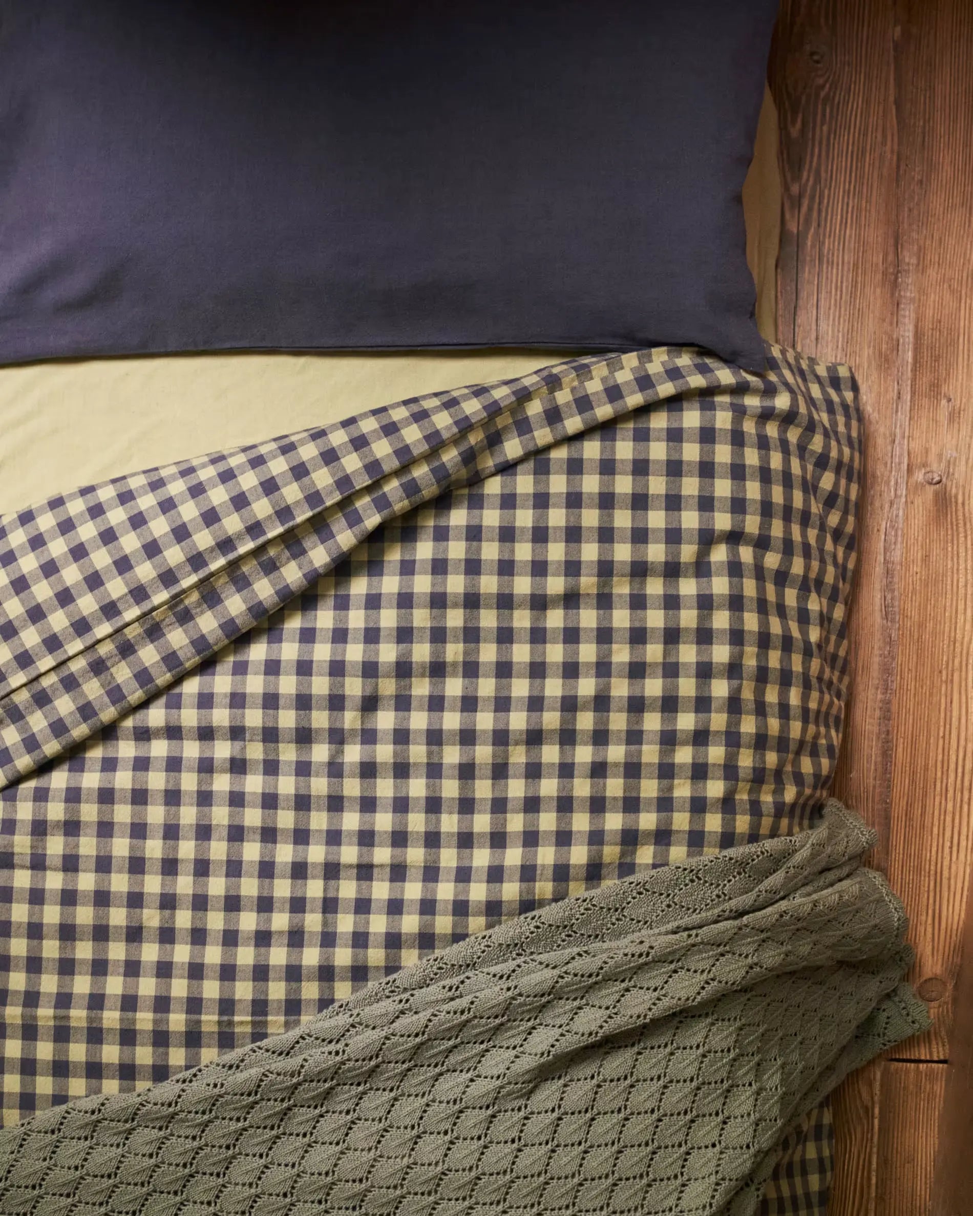 Pościel dziecięca YANIL niebieski z zielonym – Kave Home