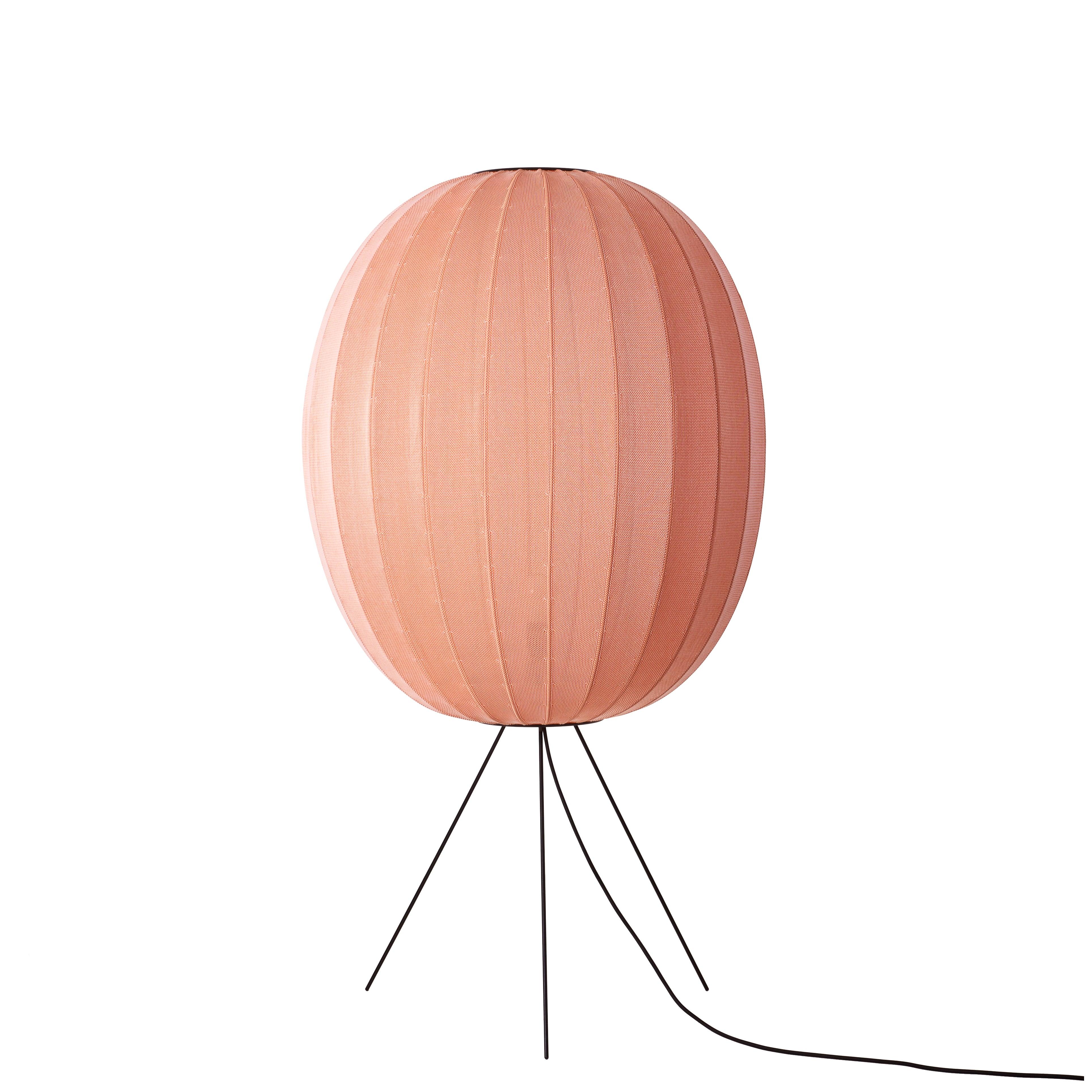 Lampa podłogowa trójnóg KNIT-WIT koralowy