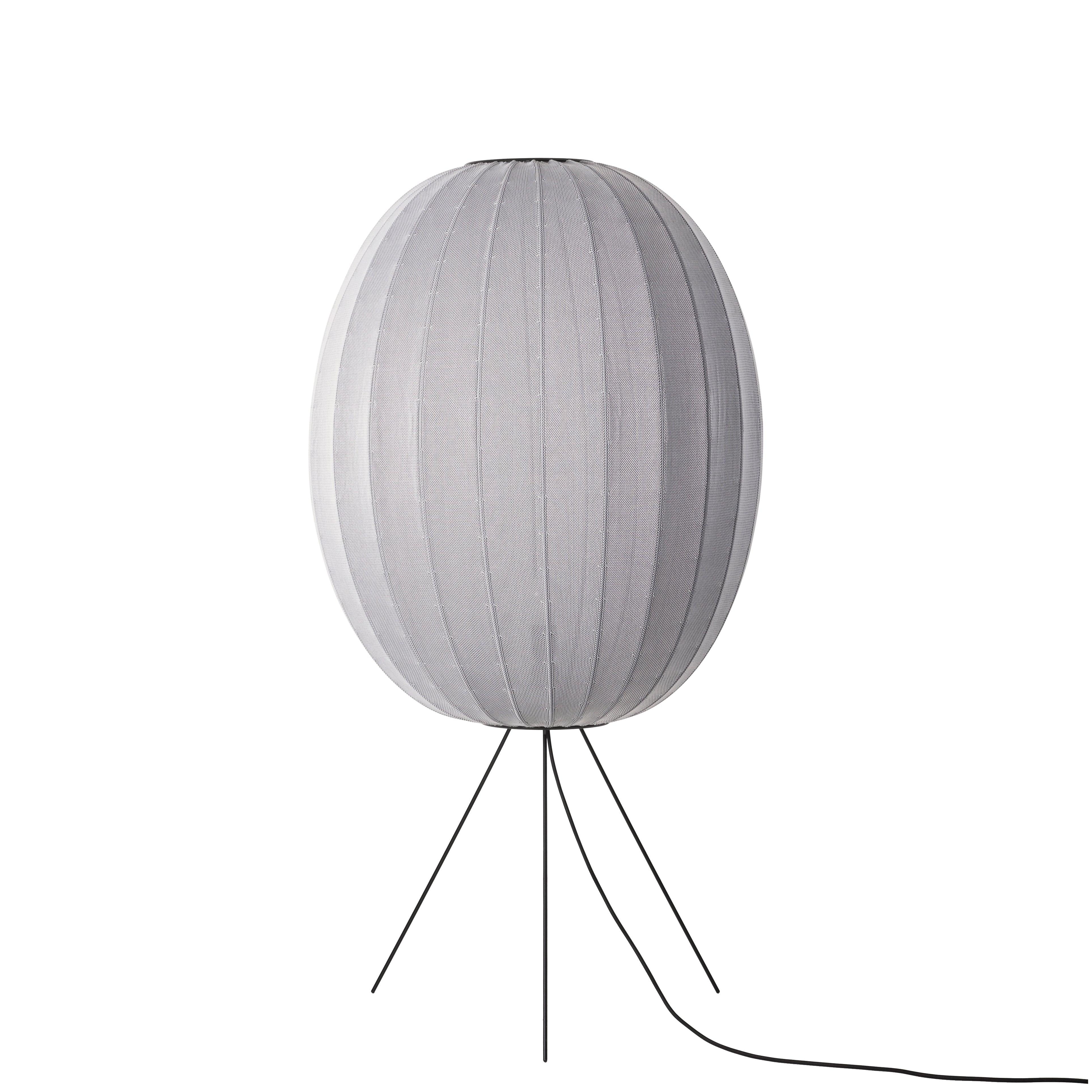 Stehlampe Dreibein KNIT-WIT grau