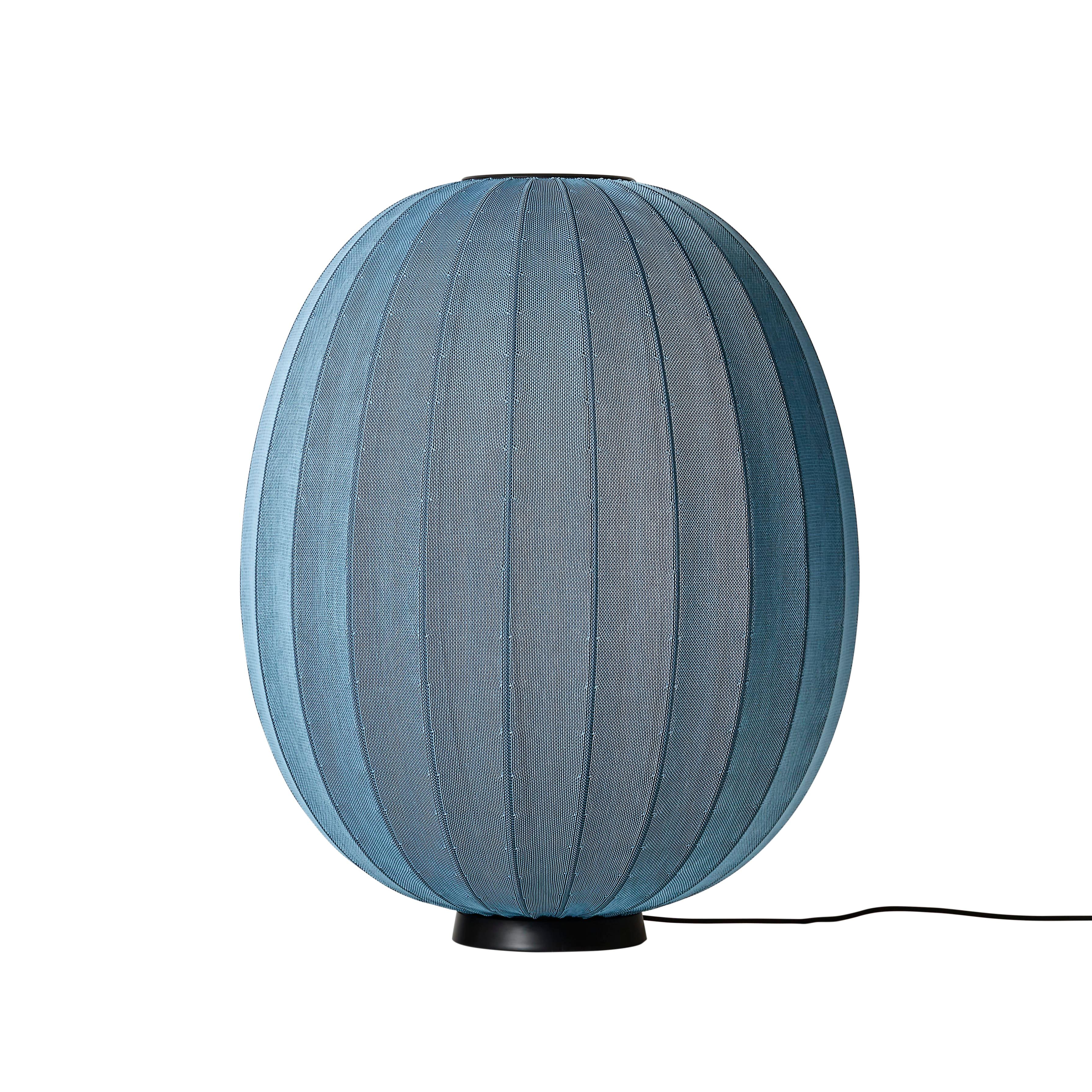 Lampa podłogowa wysoka KNIT-WIT LEVEL niebieski
