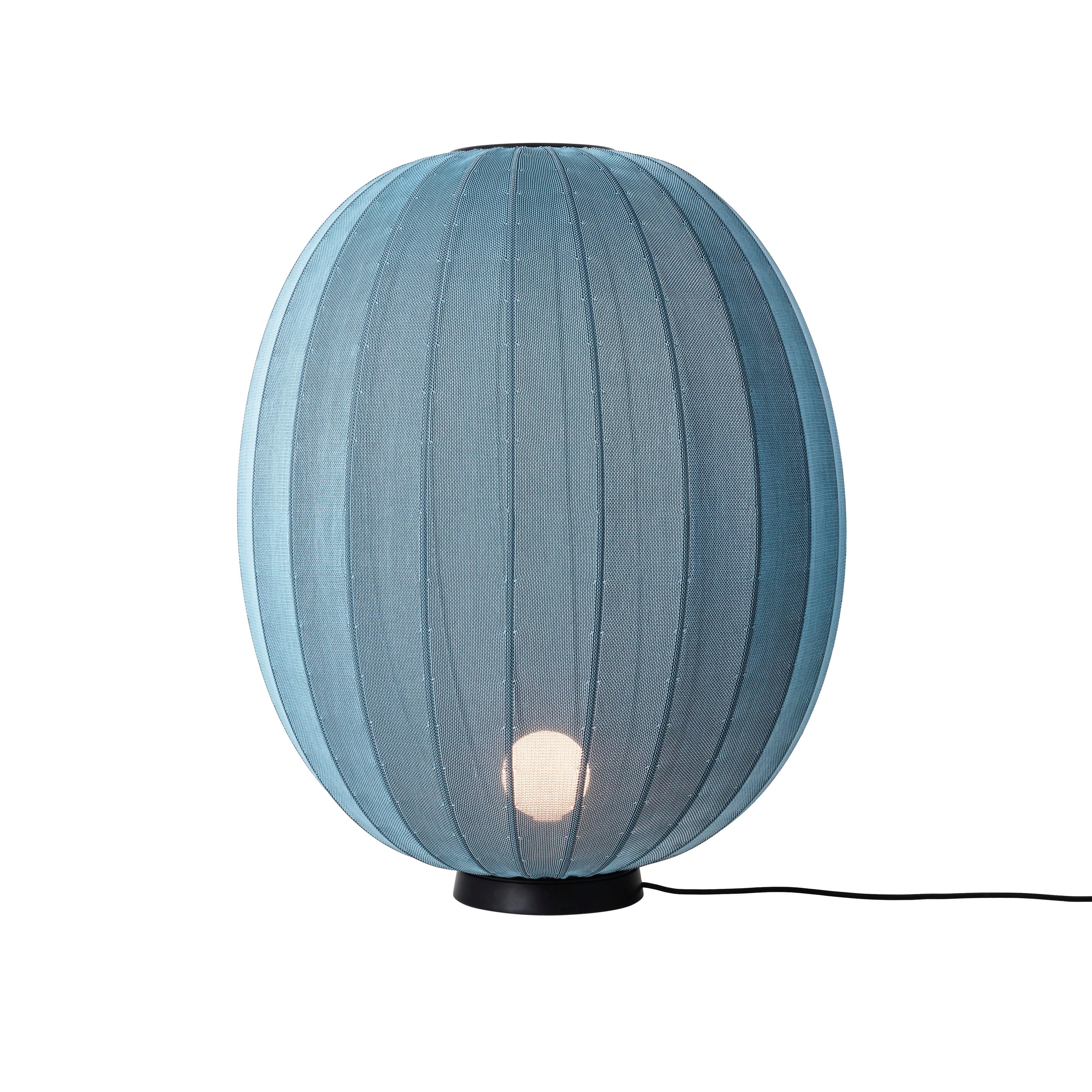 Lampa podłogowa wysoka KNIT-WIT LEVEL niebieski