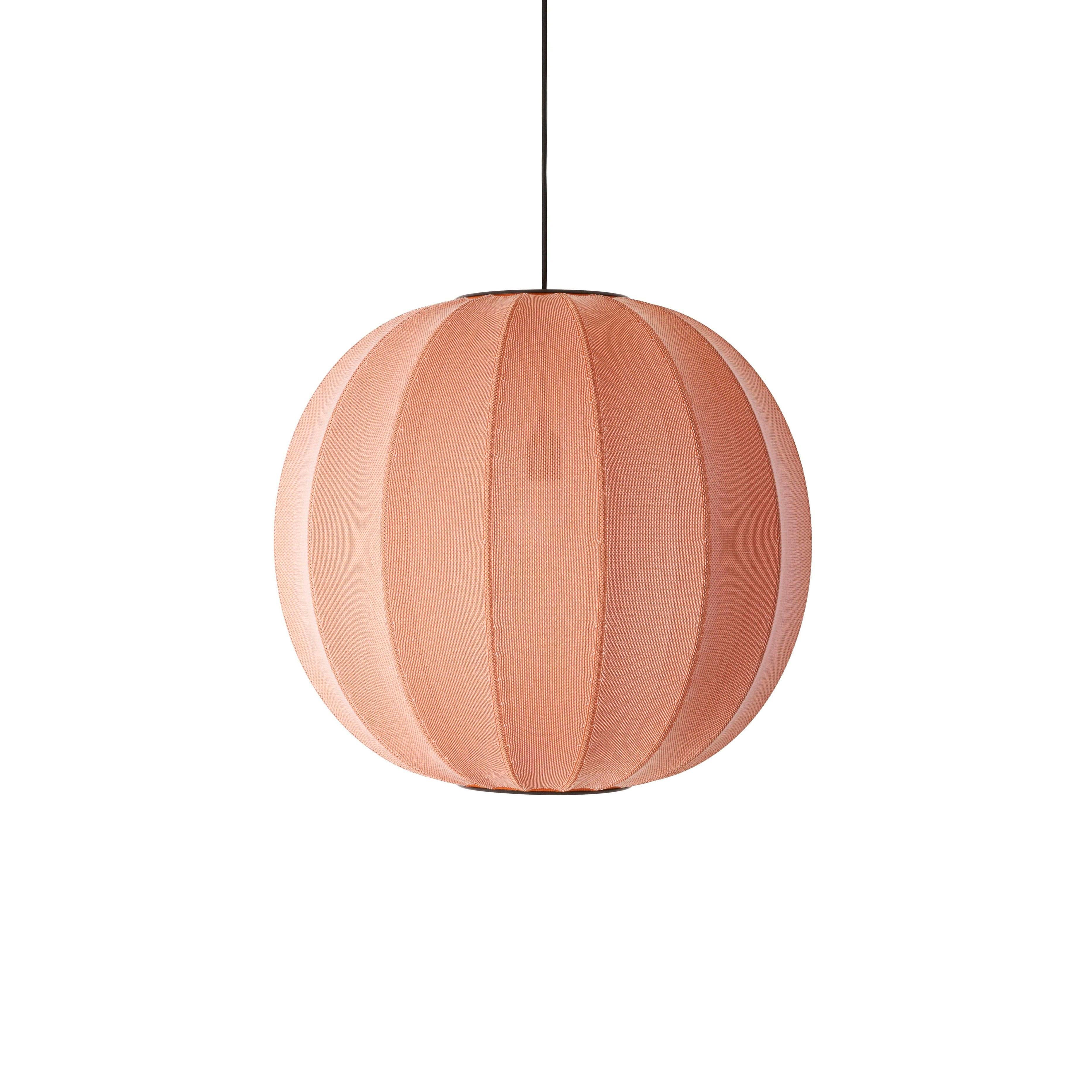 Lampa wisząca KNIT-WIT ROUND koralowy