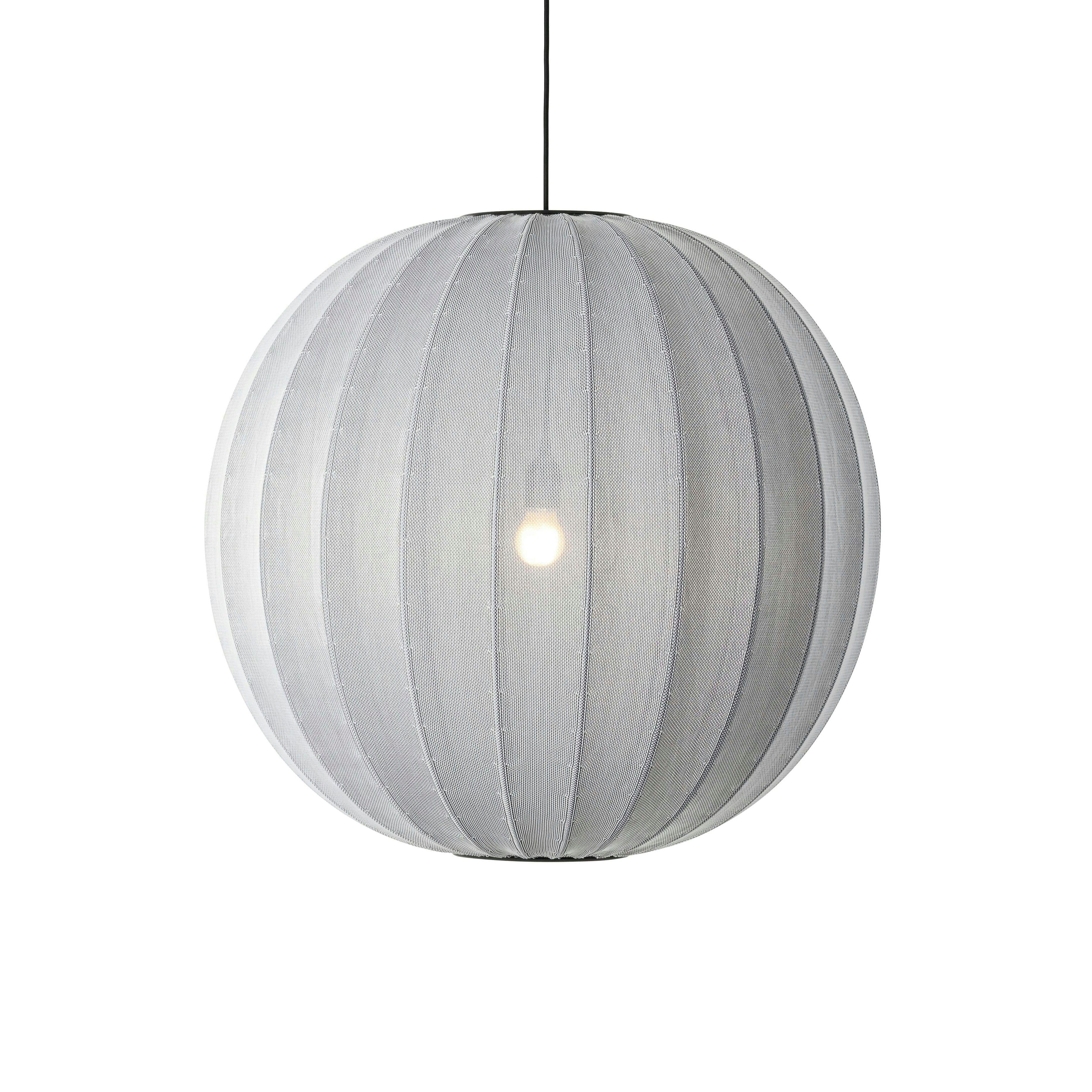 Lampa wisząca KNIT-WIT ROUND szary